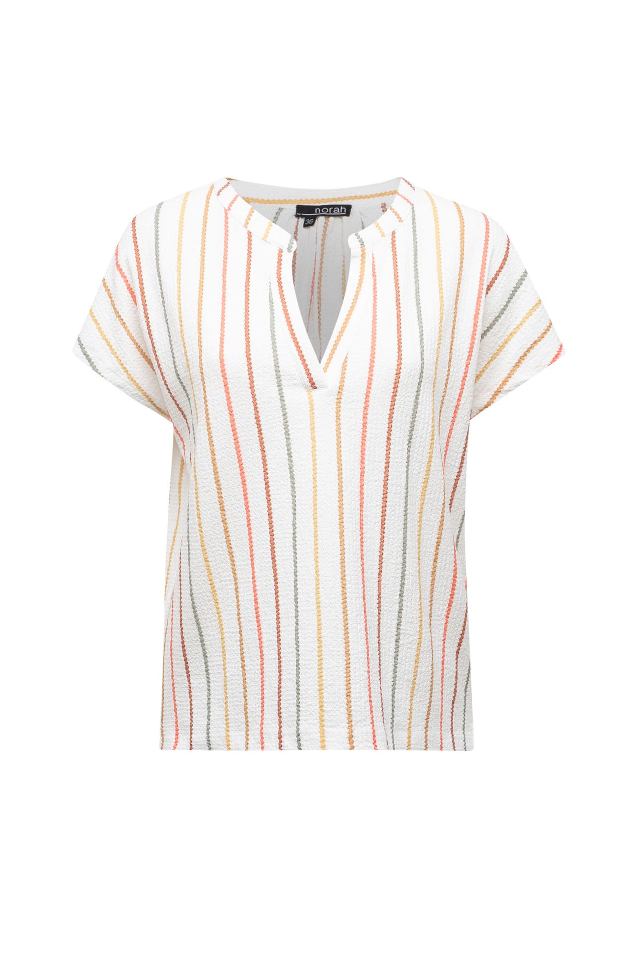 Norah Meerkleurig gestreept shirt multicolor 213520-002