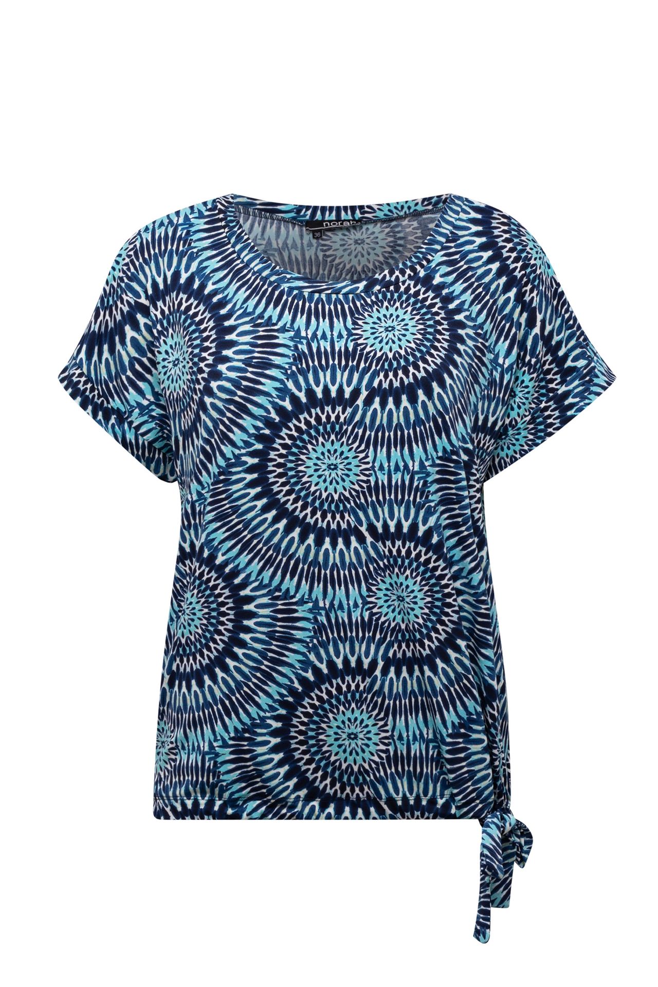 Norah Meerkleurig shirt co-ord blue multicolor 213820-420