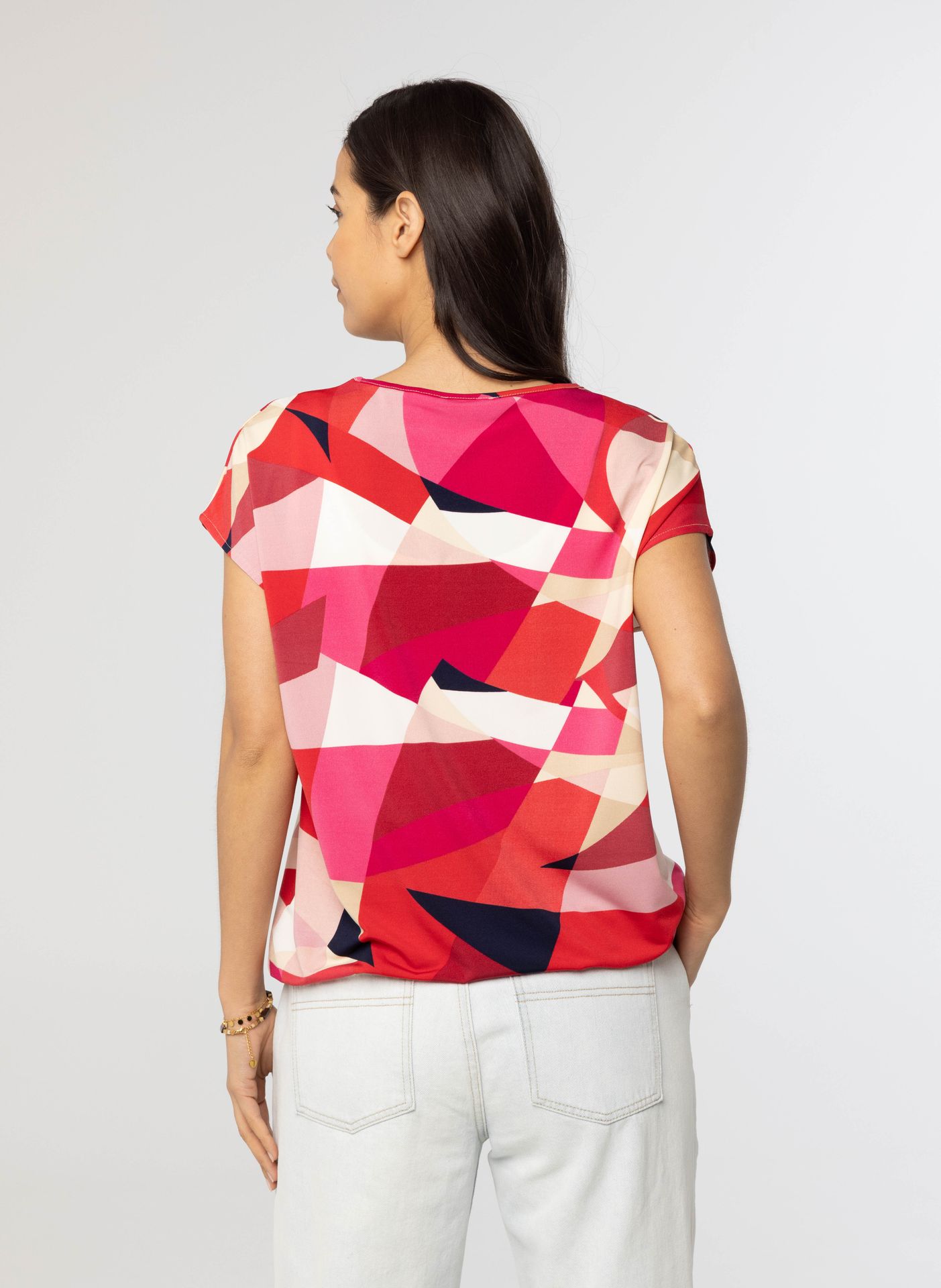 Norah Meerkleurig shirt roze multicolor 214290-002