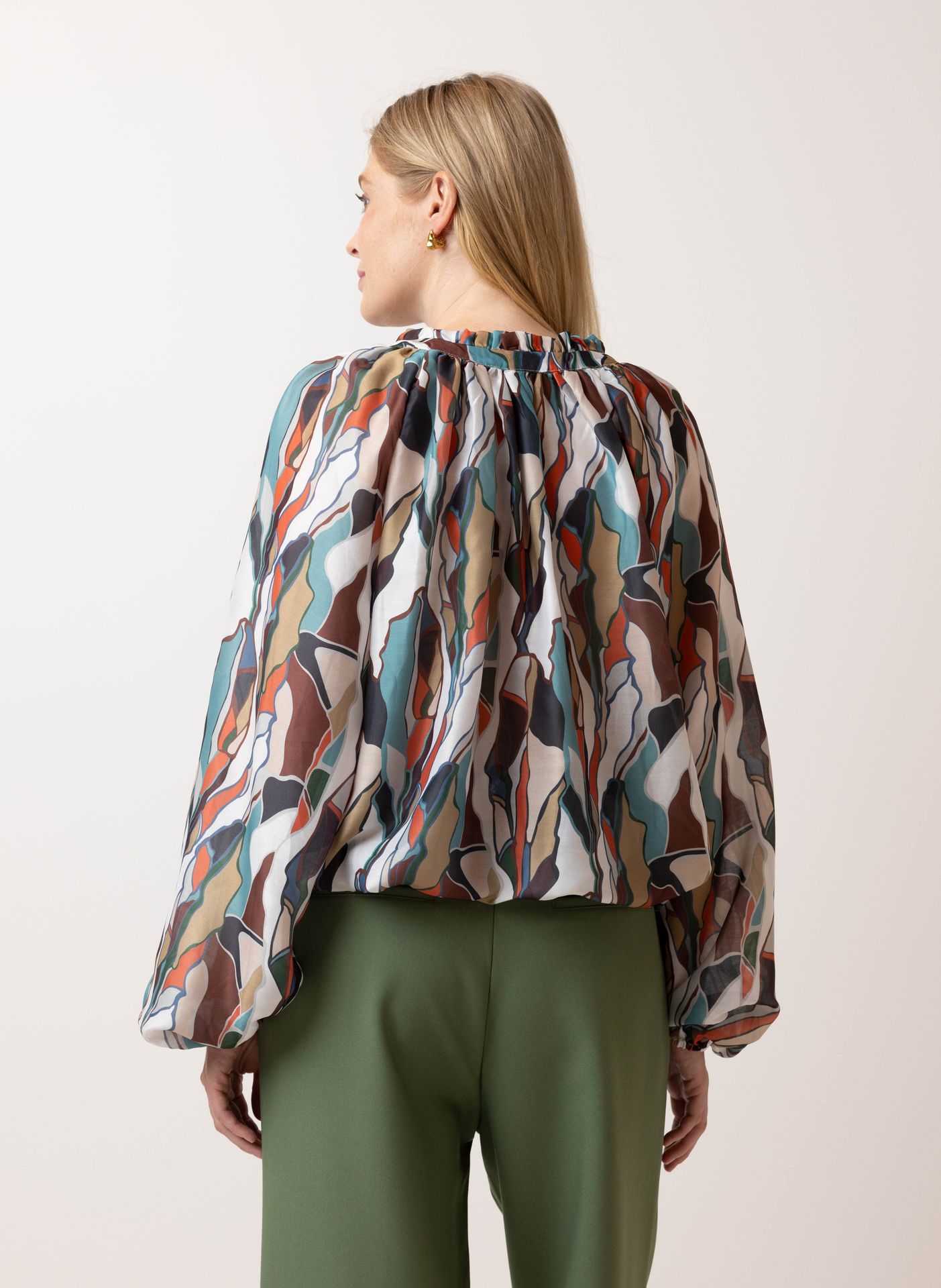 Norah Meerkleurige blouse multicolor 214455-002