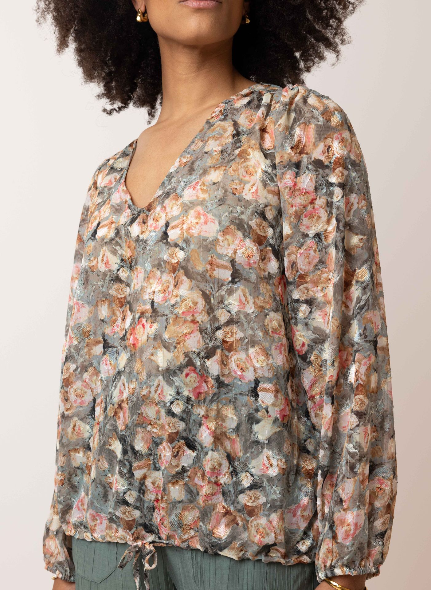 Norah Meerkleurige blouse multicolor 214477-002