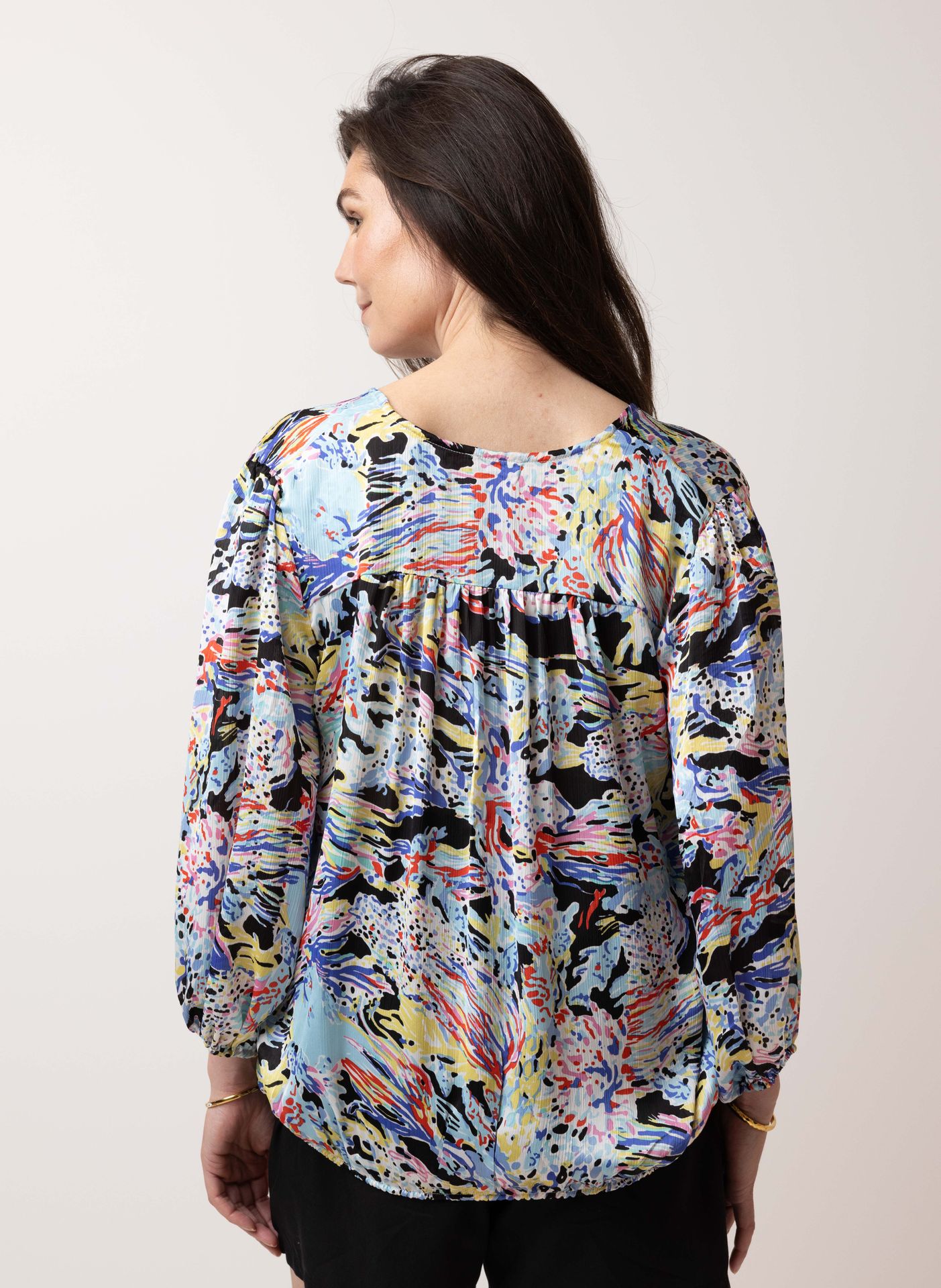 Norah Meerkleurige blouse multicolor 214683-002