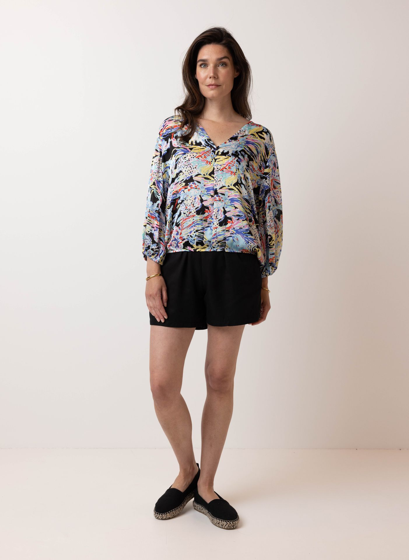 Norah Meerkleurige blouse multicolor 214683-002