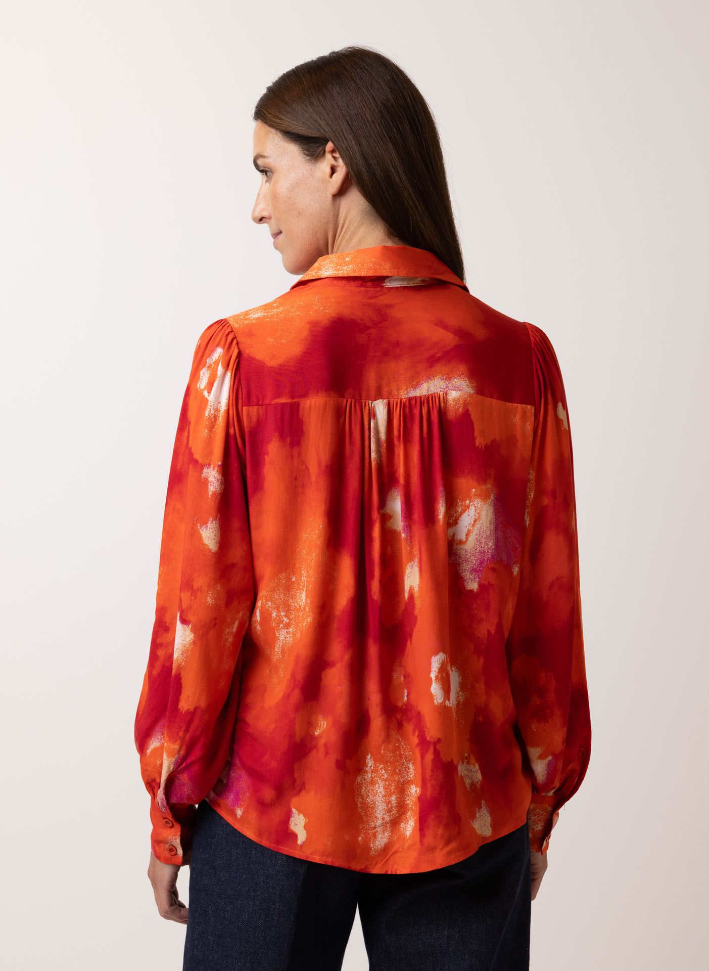 Norah Meerkleurige blouse pink/orange 215001-937