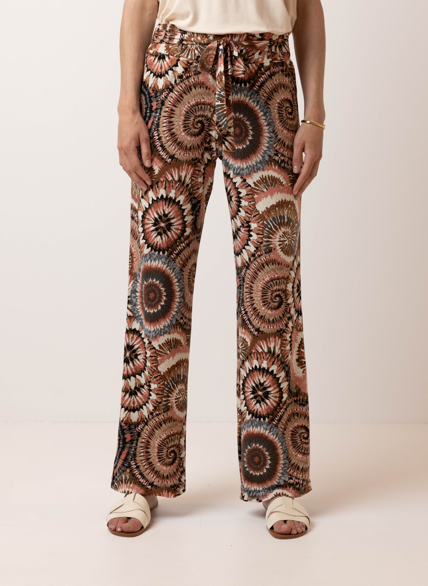 Norah Meerkleurige pantalon multicolor 214160-002