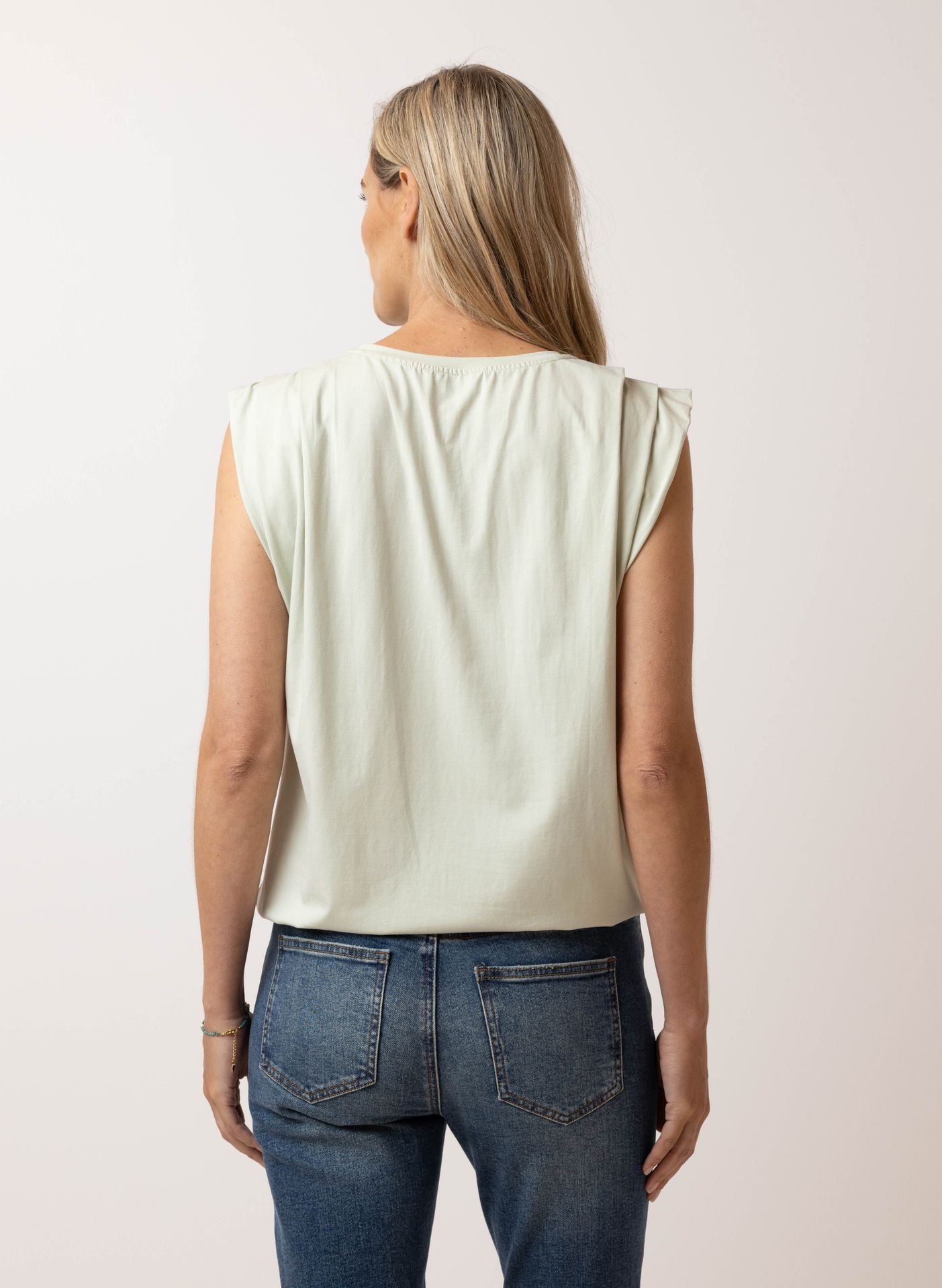 Norah Mintgroen shirt pastel green 214871-512