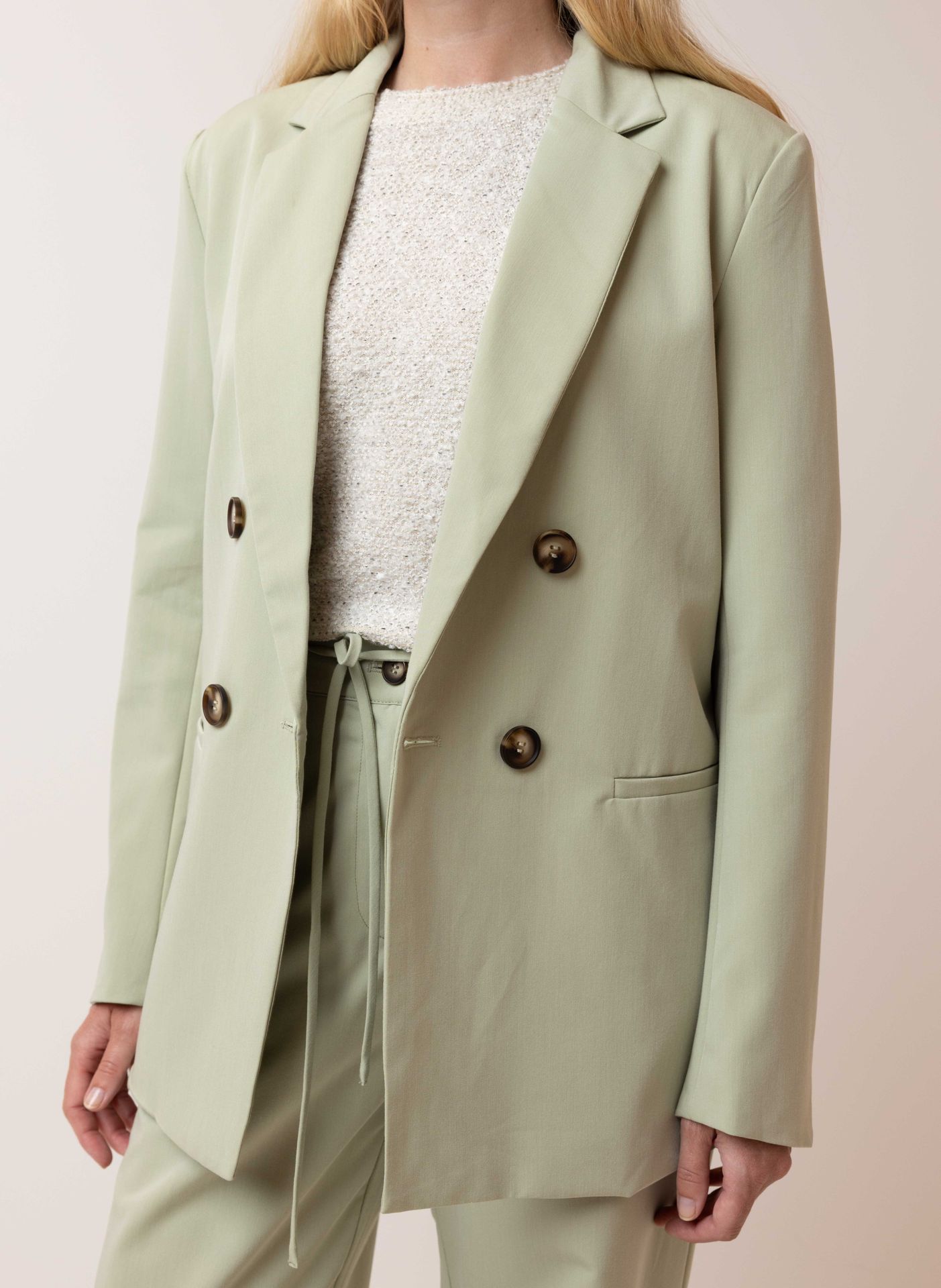 Norah Mintgroene blazer pastel green 214853-512