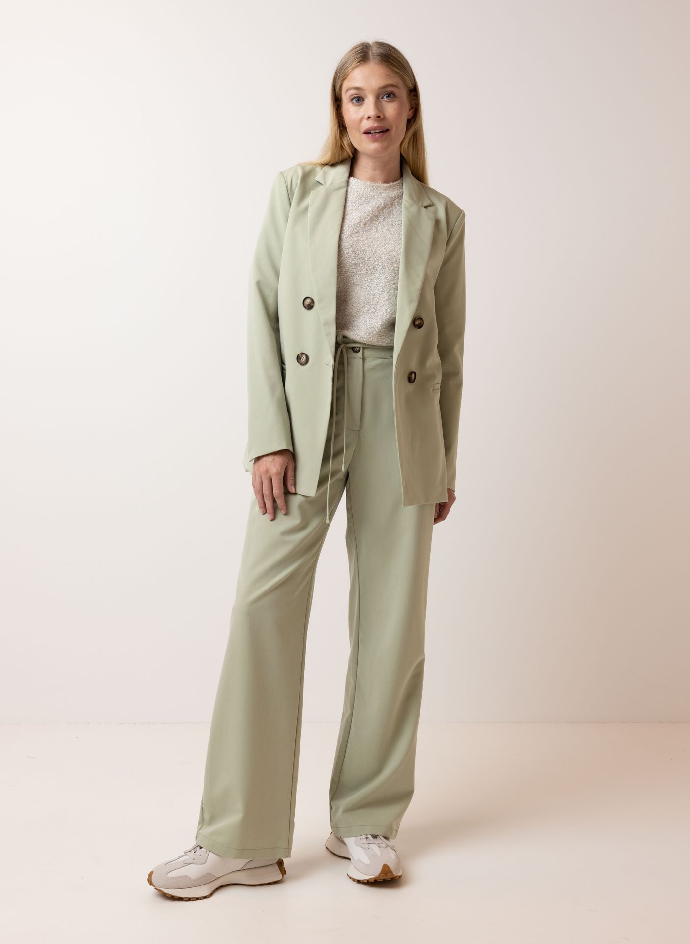 Norah Mintgroene blazer pastel green 214853-512