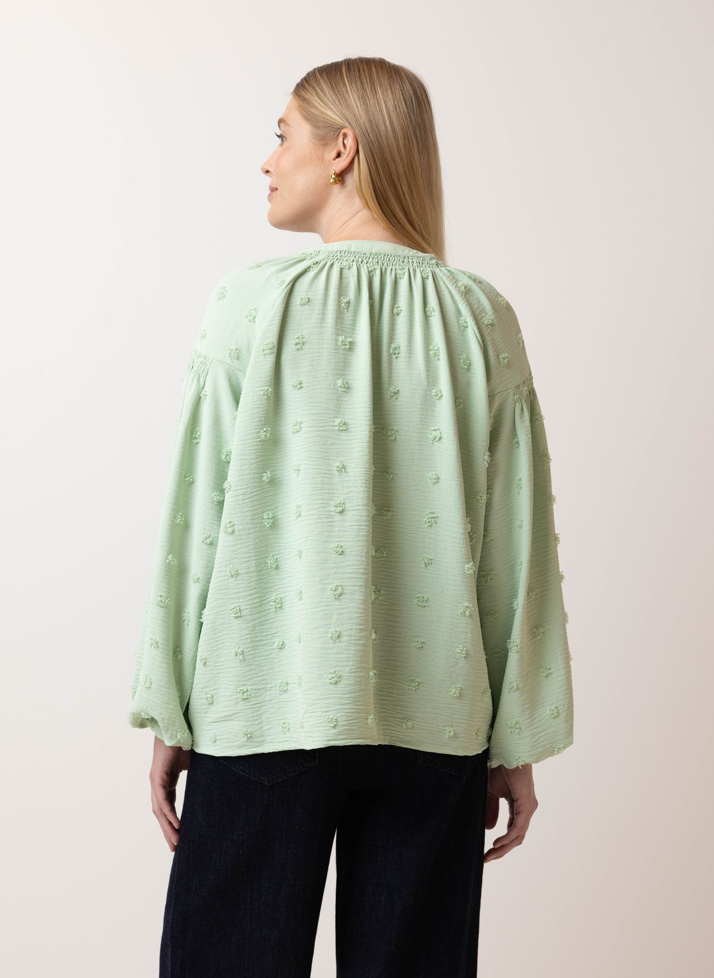 Norah Mintgroene blouse pastel green 214856-512