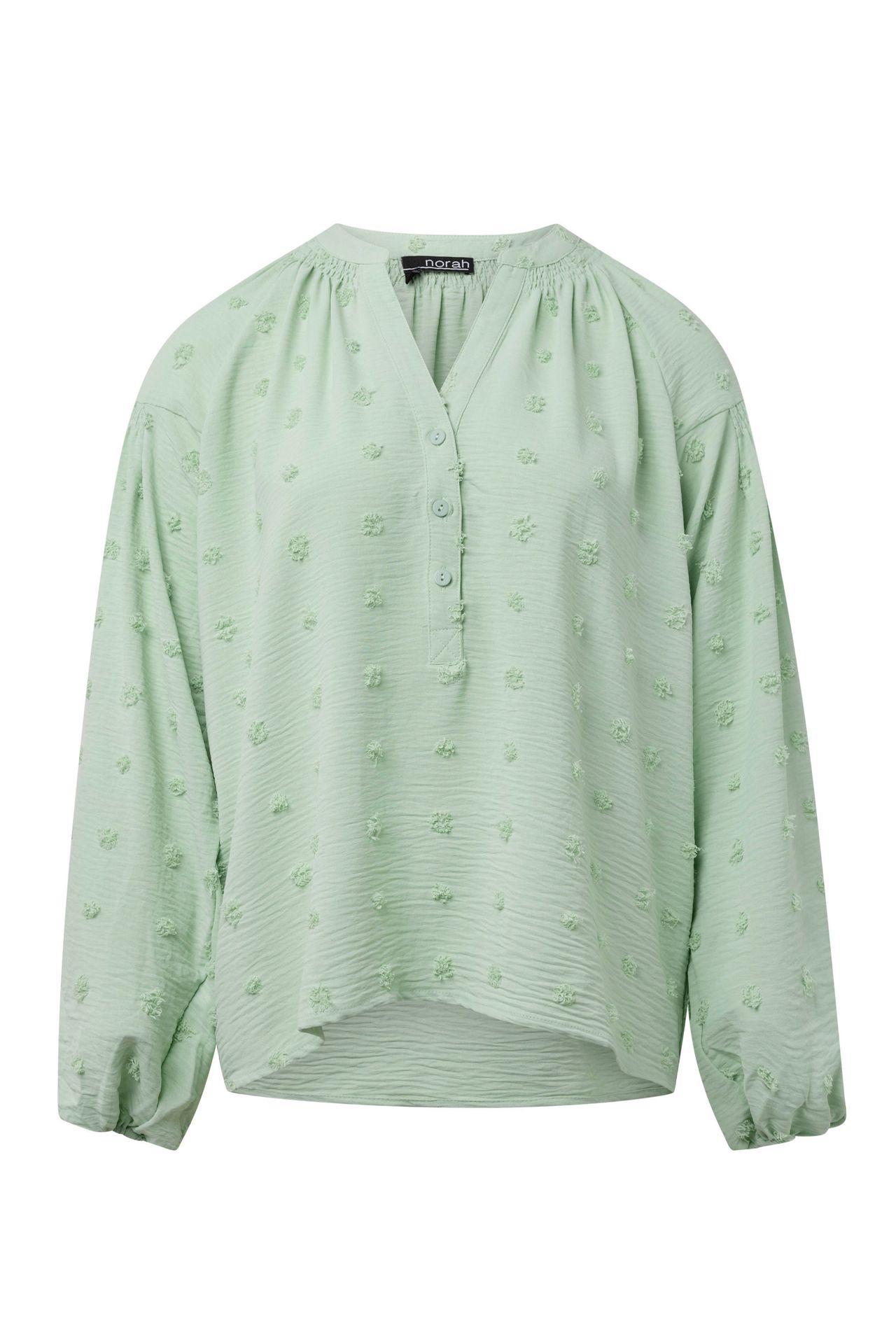 Norah Mintgroene blouse pastel green 214856-512