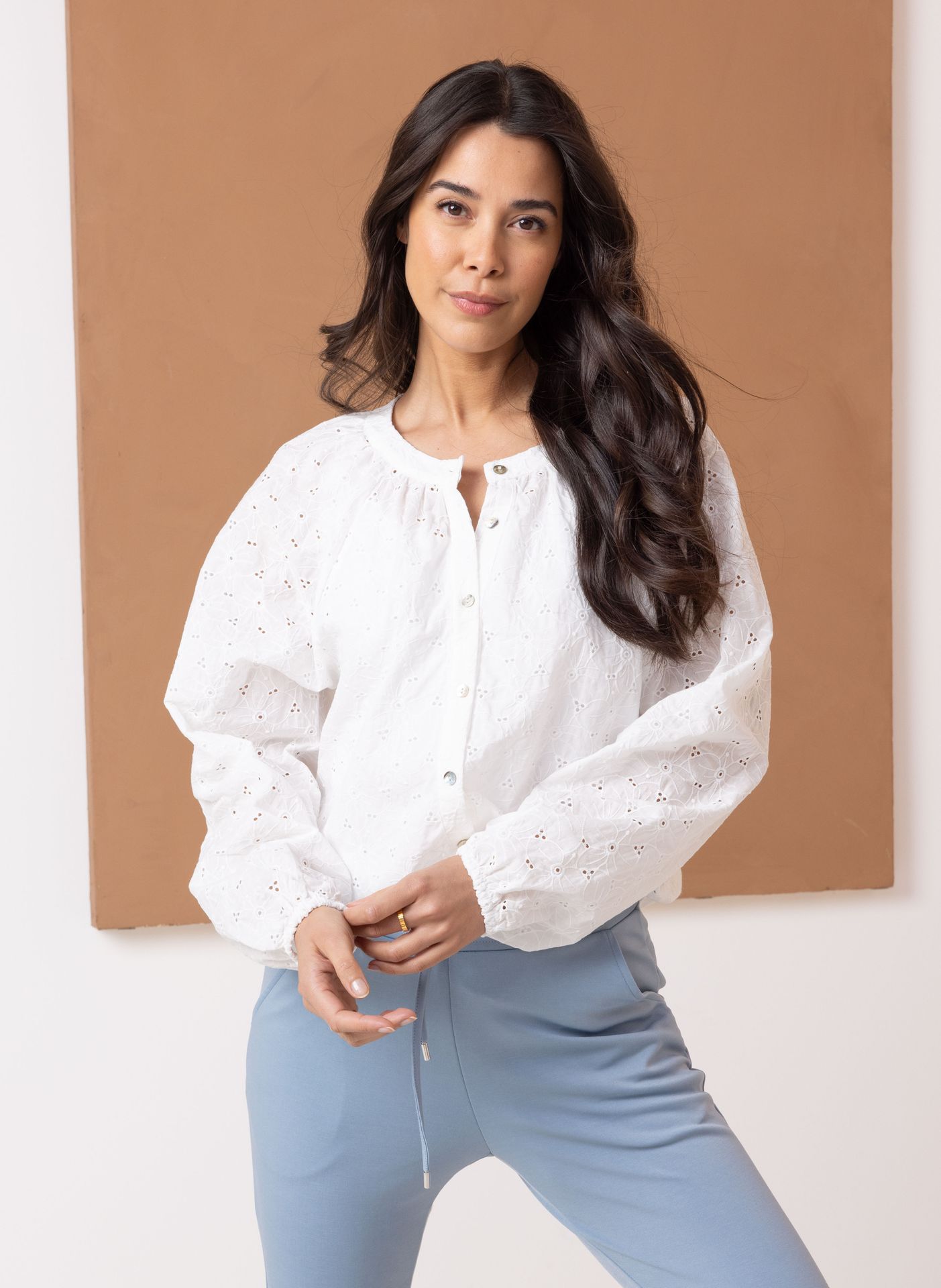 Norah Off-white blouse off-white 213650-101