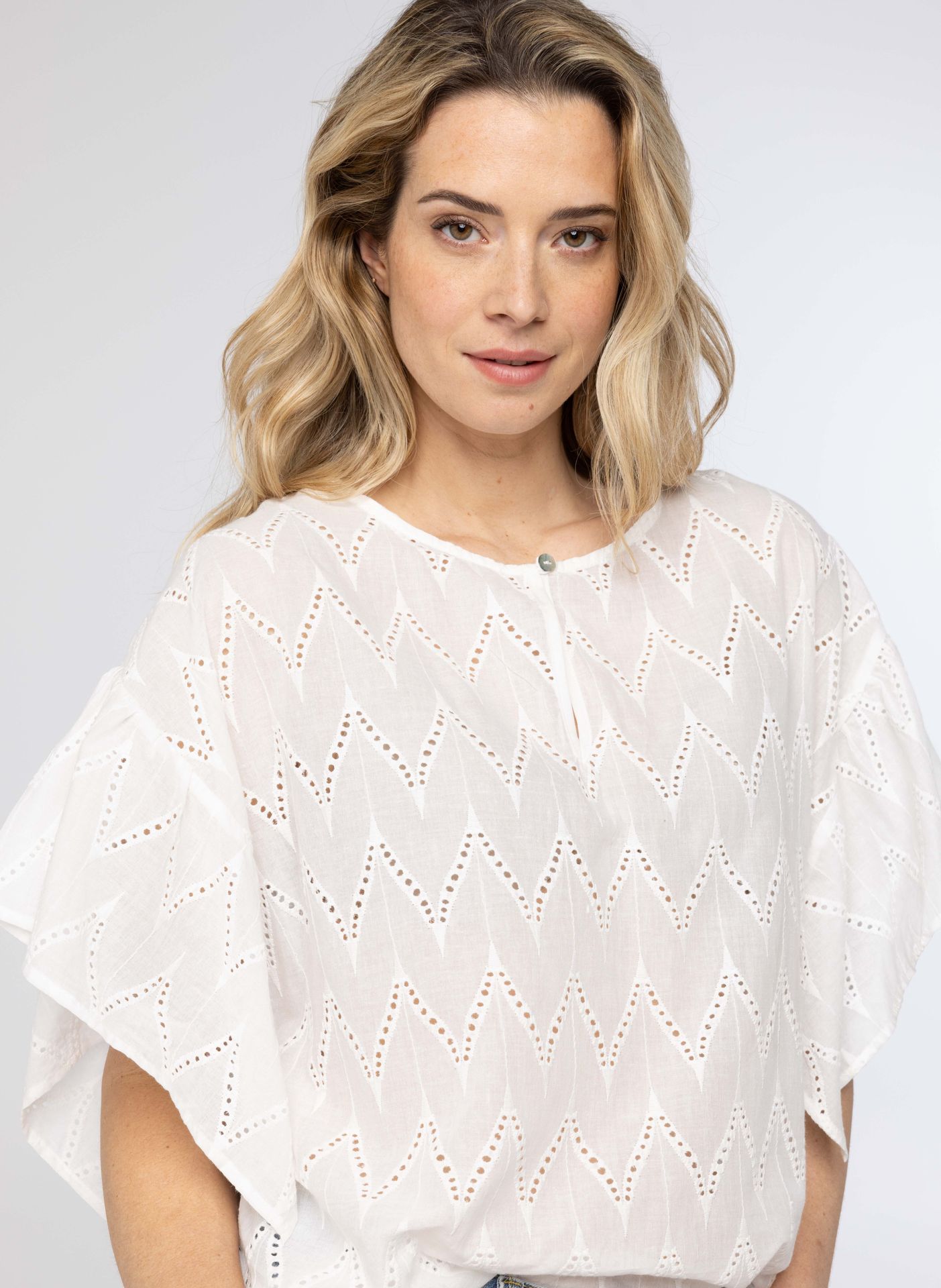 Norah Off white blouse off-white 213981-101