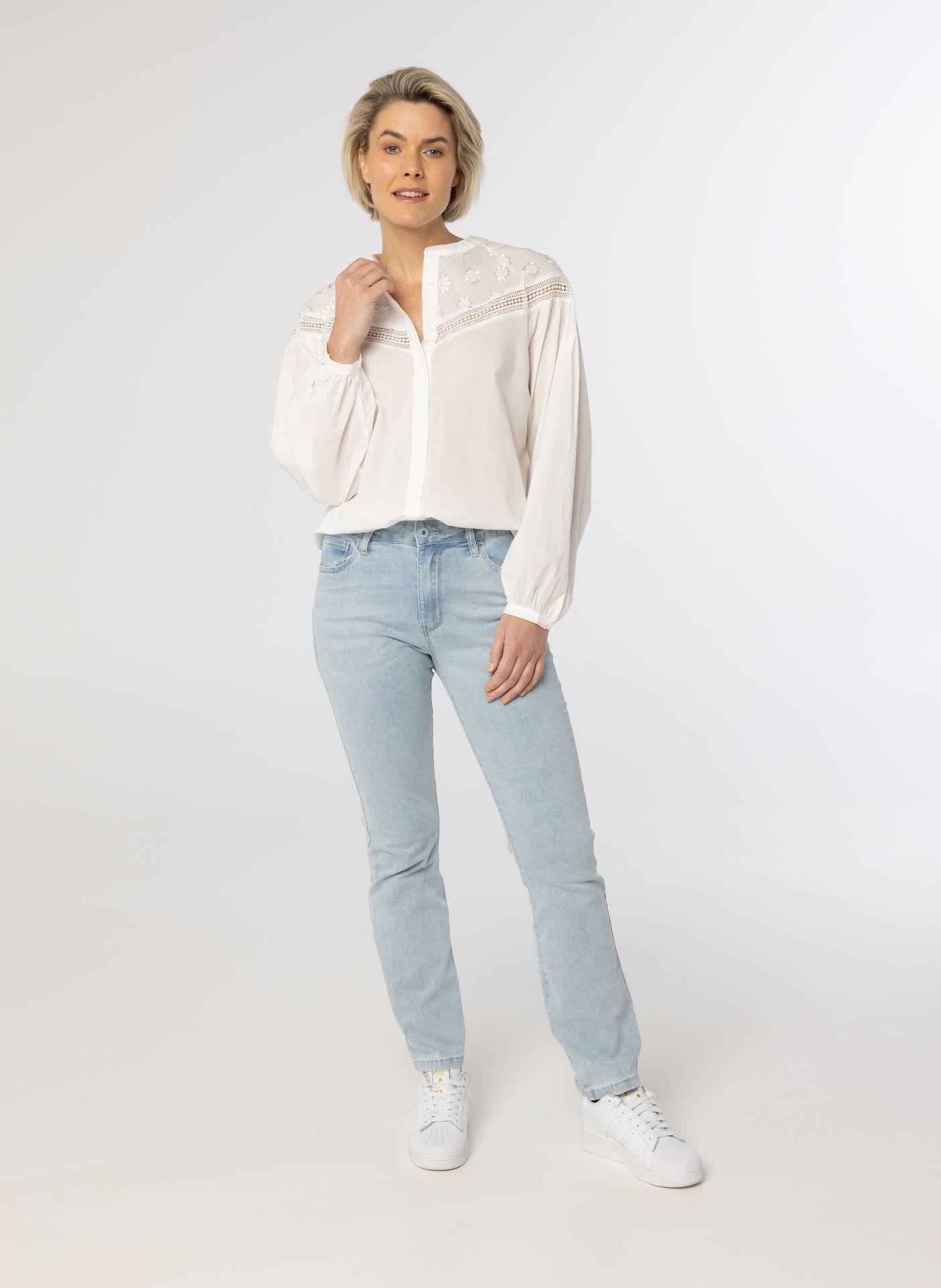 Norah Off white blouse off-white 214235-101