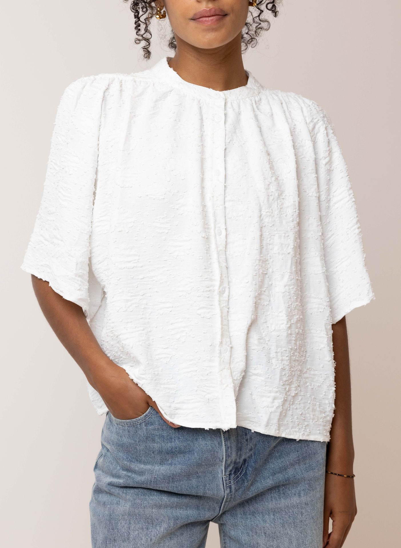 Norah Off white blouse off-white 214879-101