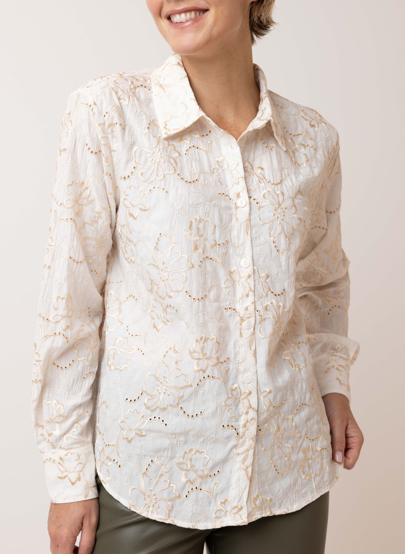 Norah Off white blouse off-white 215265-101