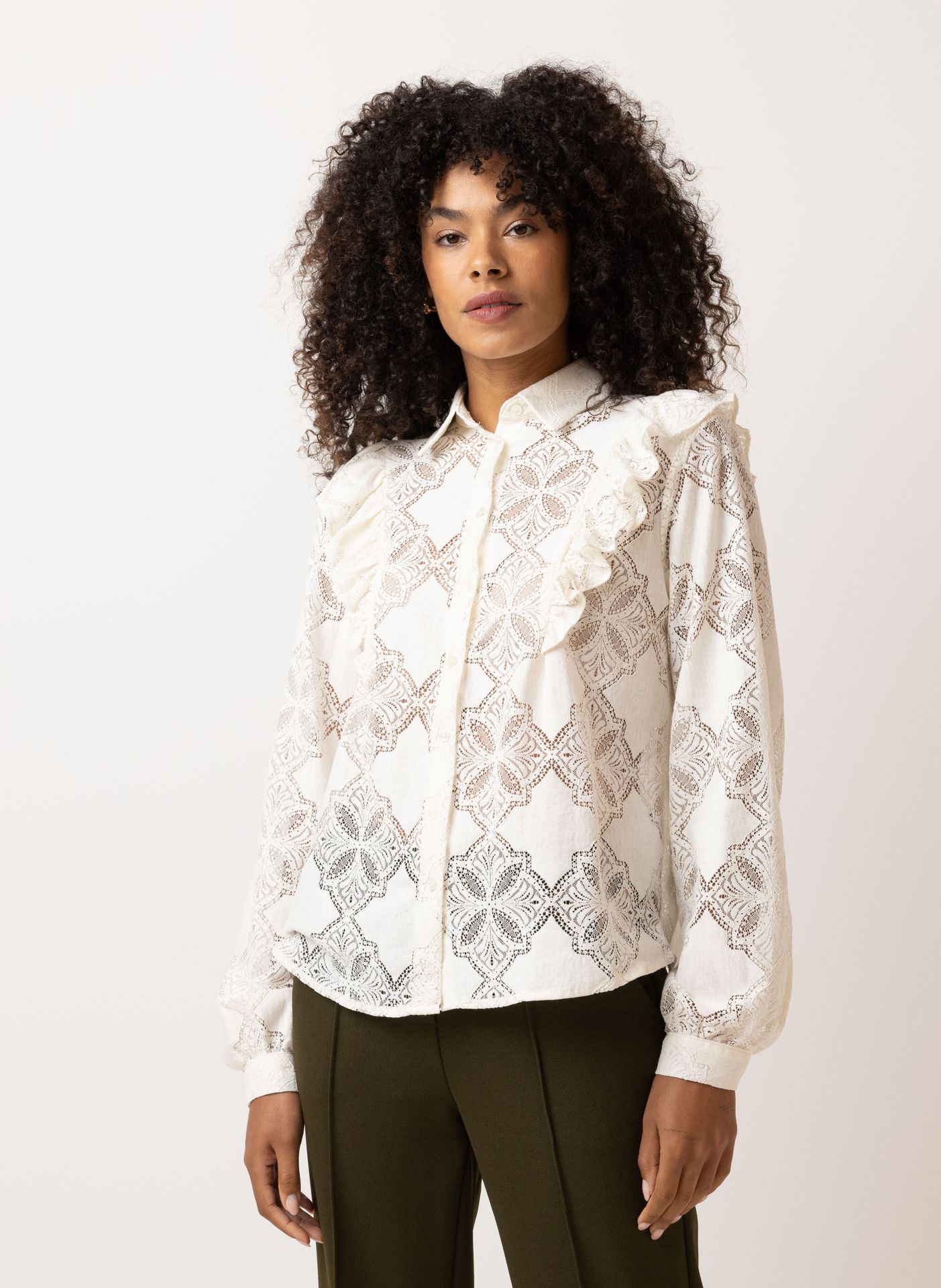 Norah Off white blouse off-white 215928-101