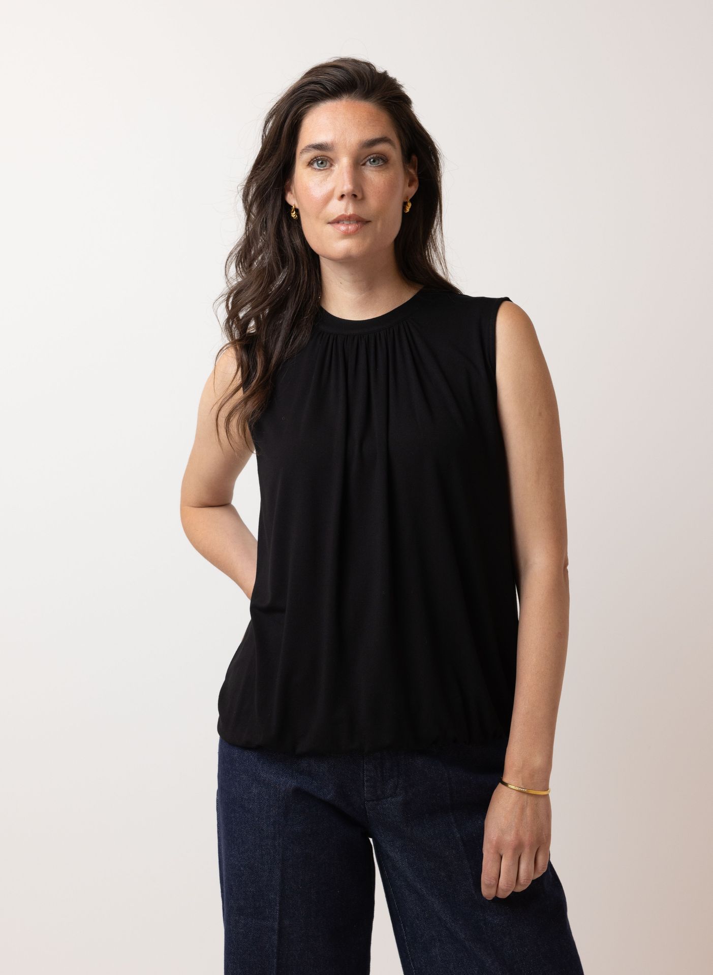 Norah Zwarte top black 212805-001