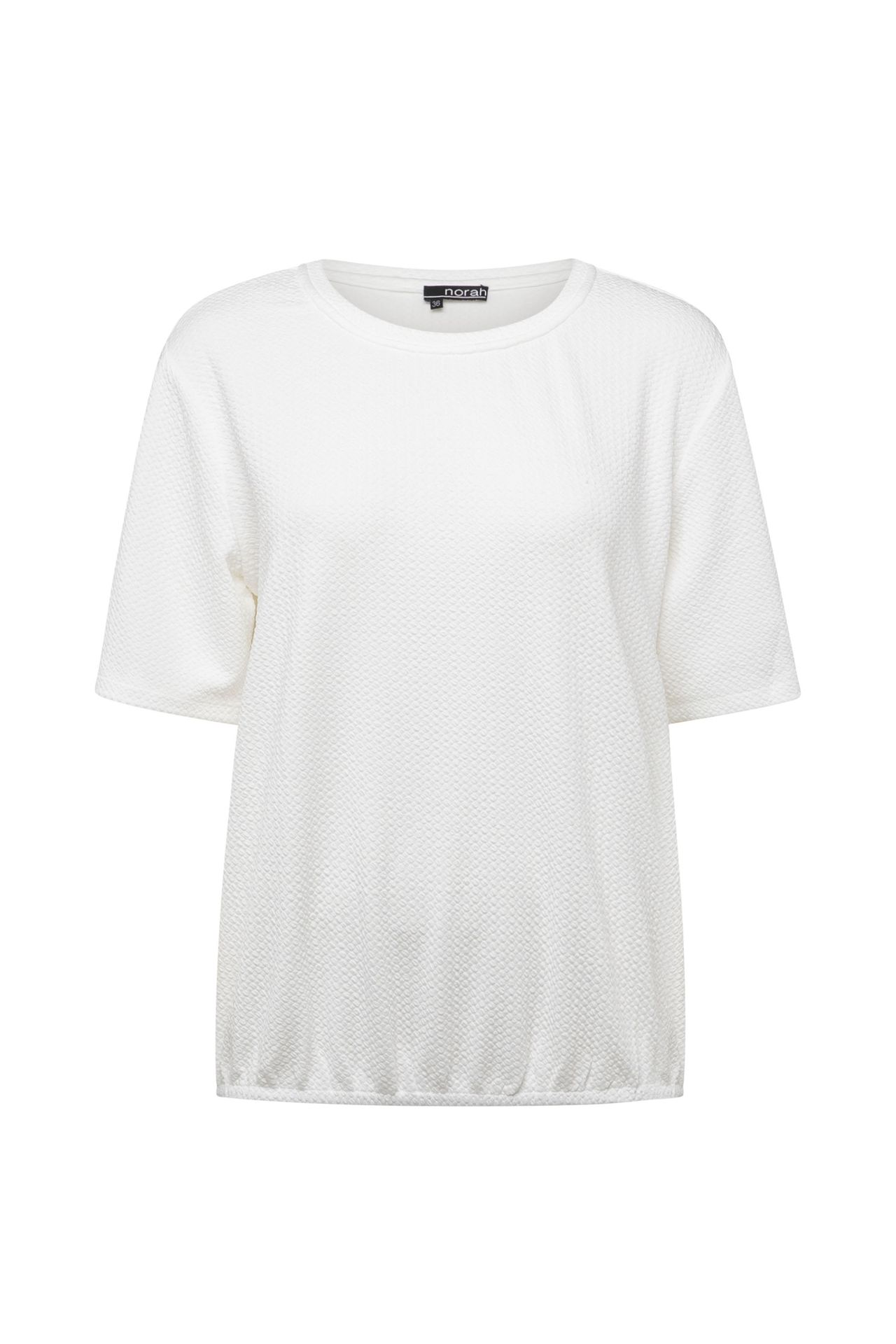 Norah Off white shirt met structuur off-white 213495-101