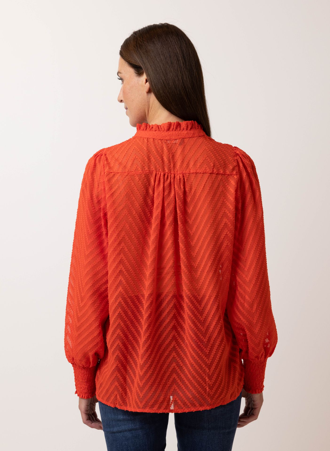 Norah Oranje blouse red 215320-600