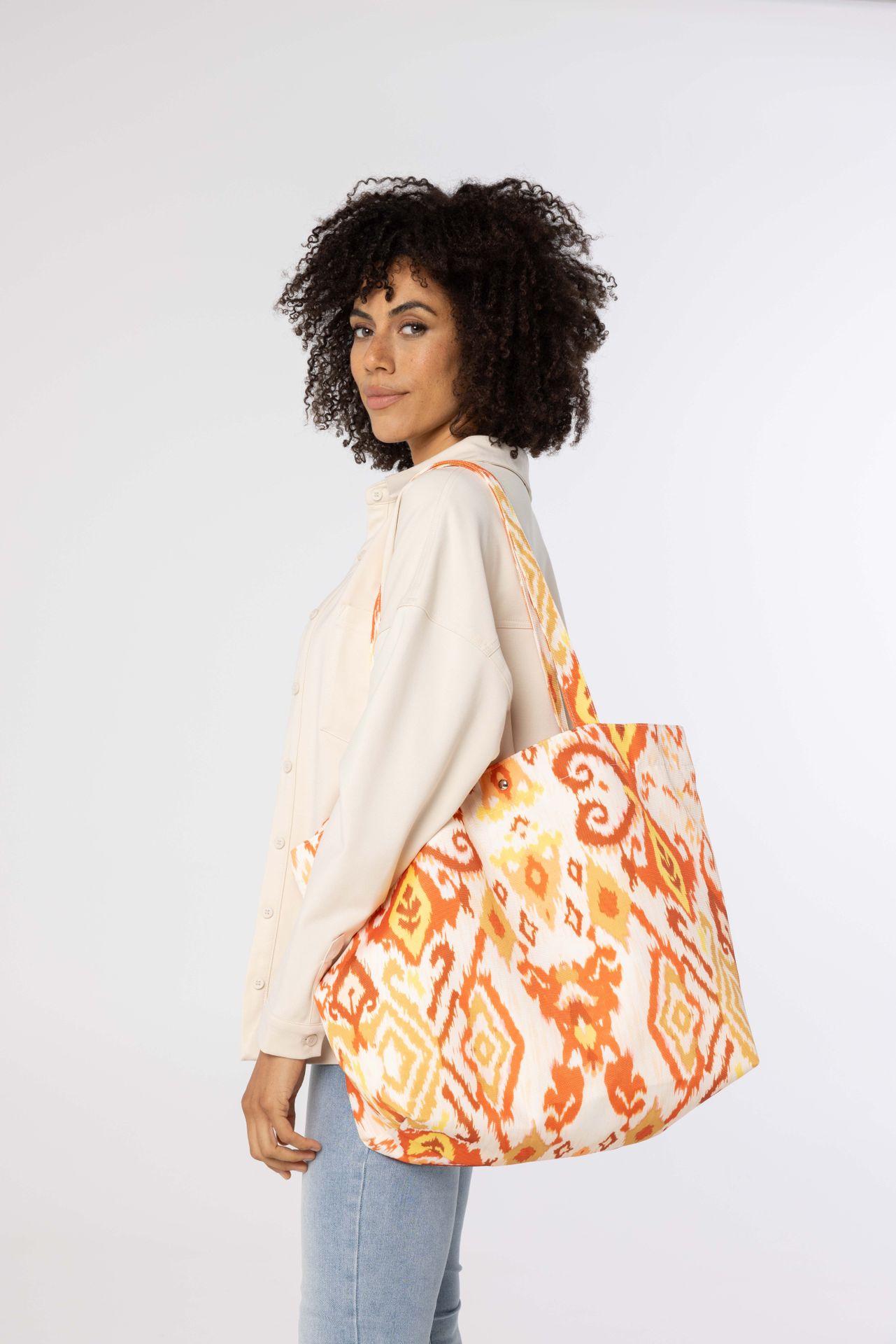 Norah Oranje meerkleurige tas orange multicolor 213867-720