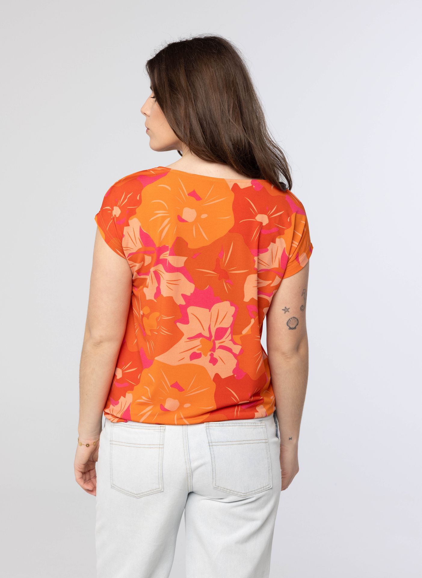 Norah Oranje shirt orange/pink 213616-739