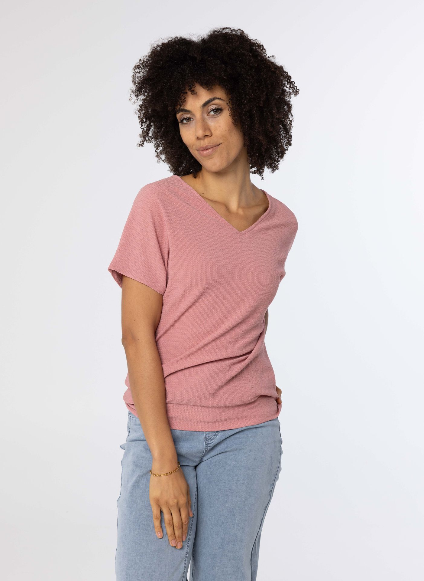 Norah Oud-roze shirt dark rose 213678-998