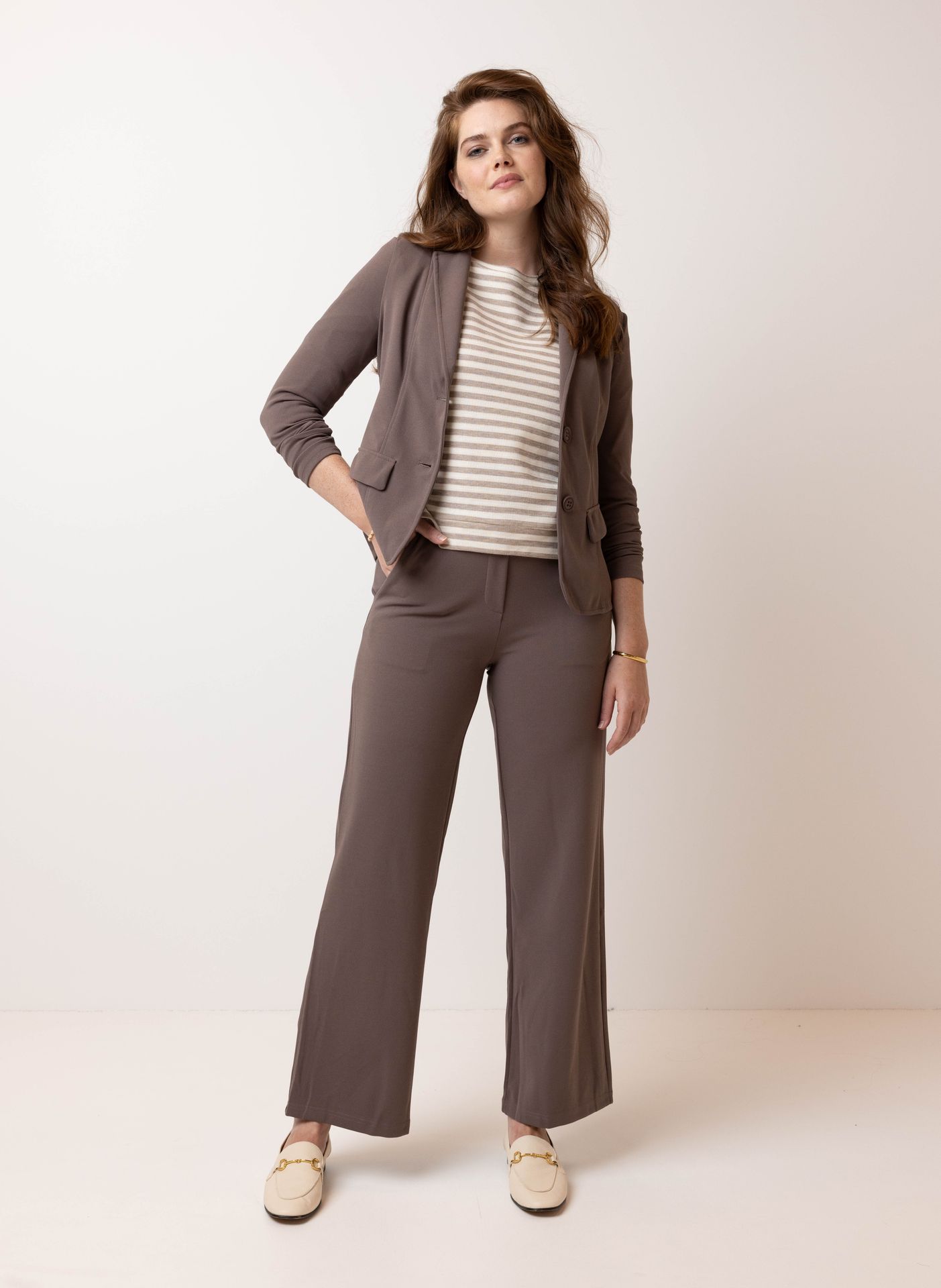 Norah Pantalon taupe taupe 214556-204