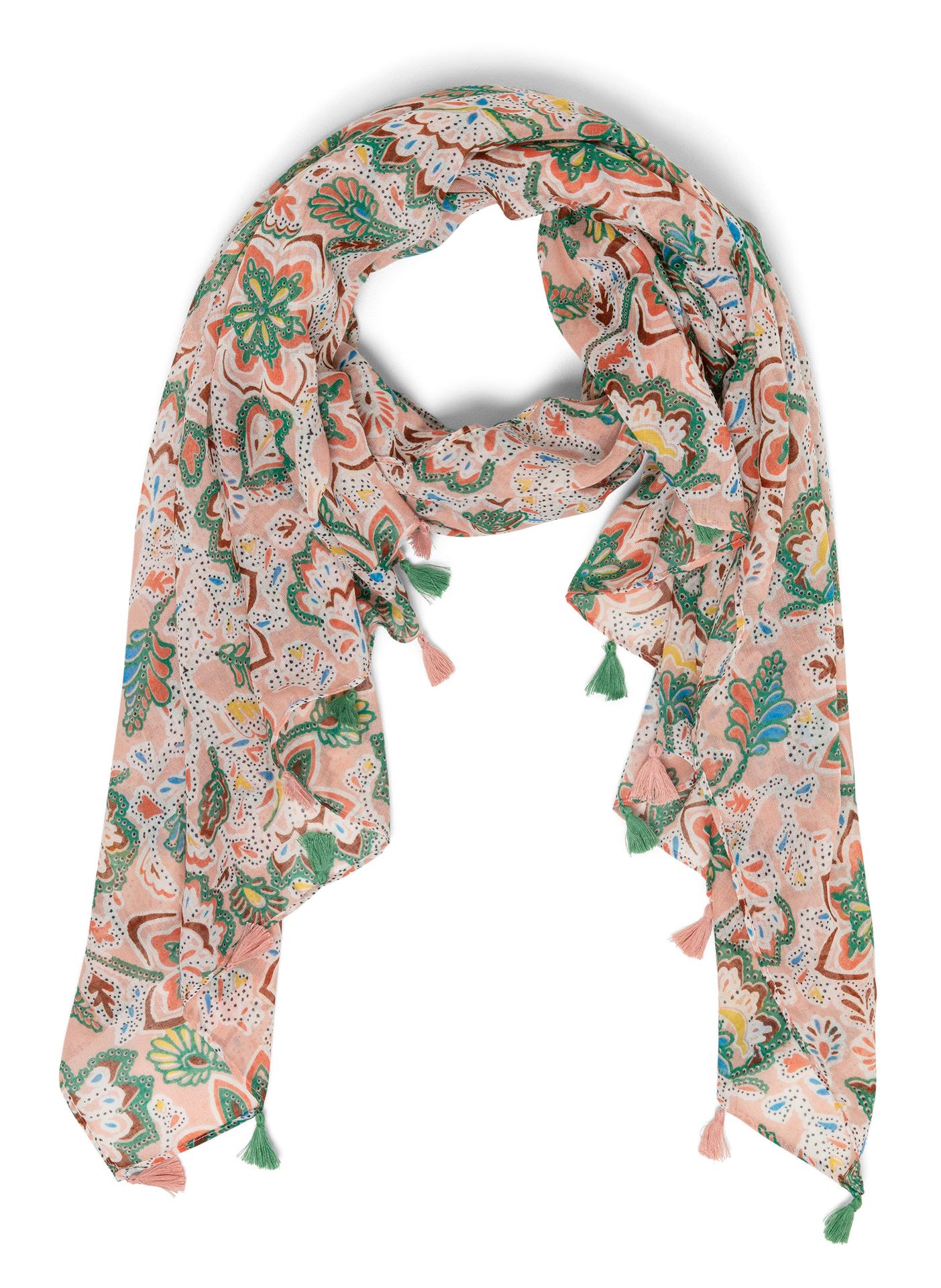Norah Pastelkleurige sjaal pastel rose multicolor 213593-914