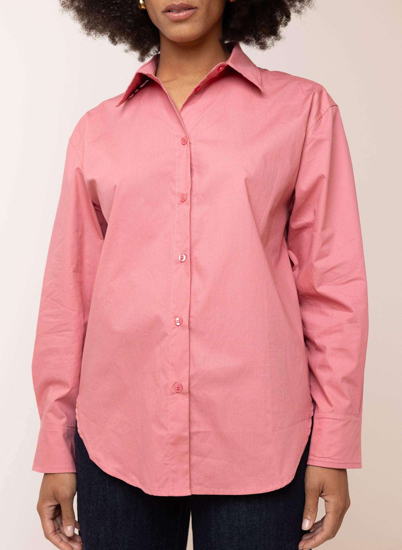 Norah Roze blouse dark rose 215711-998