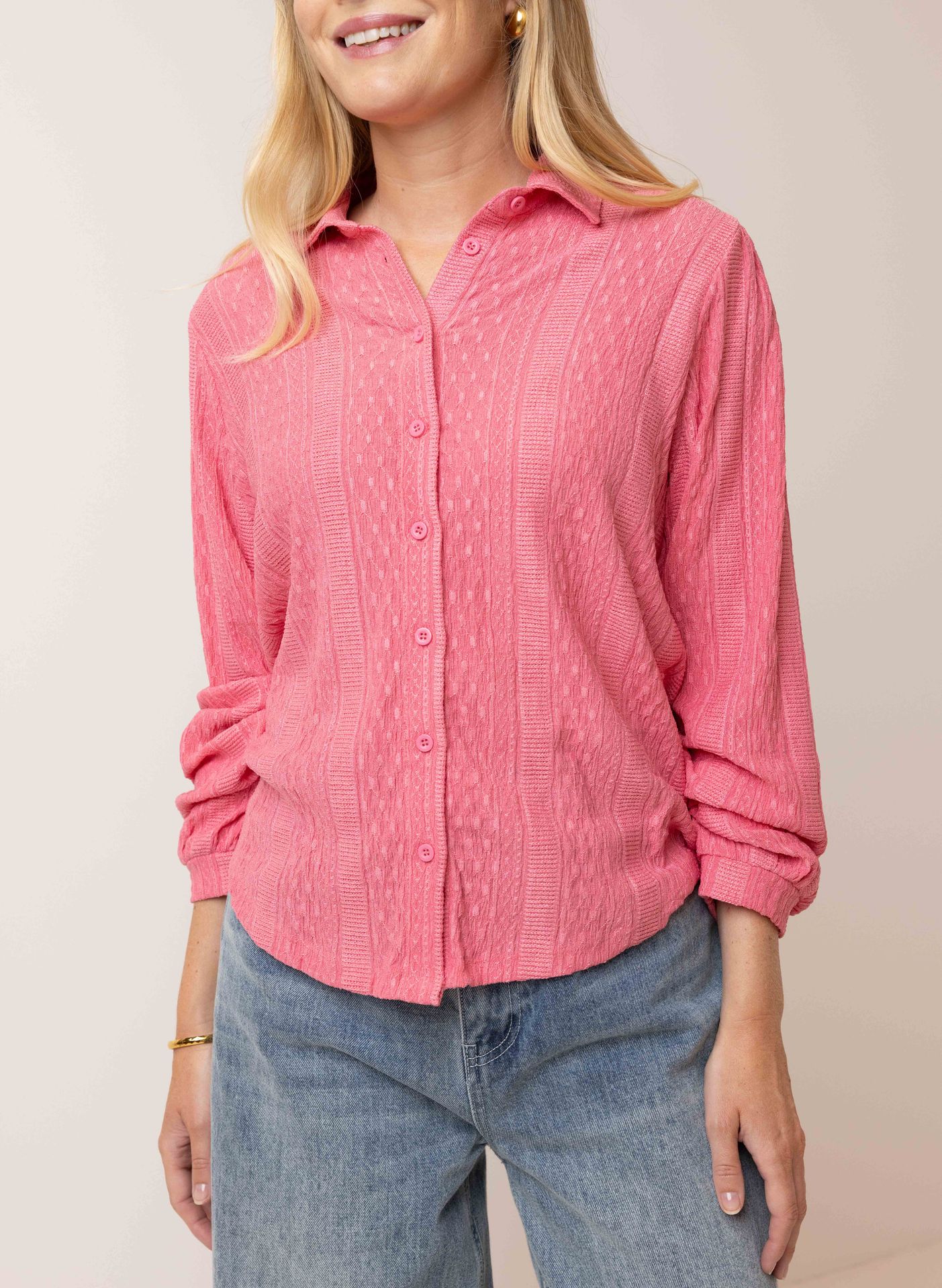 Norah Roze blouse pink 214860-900