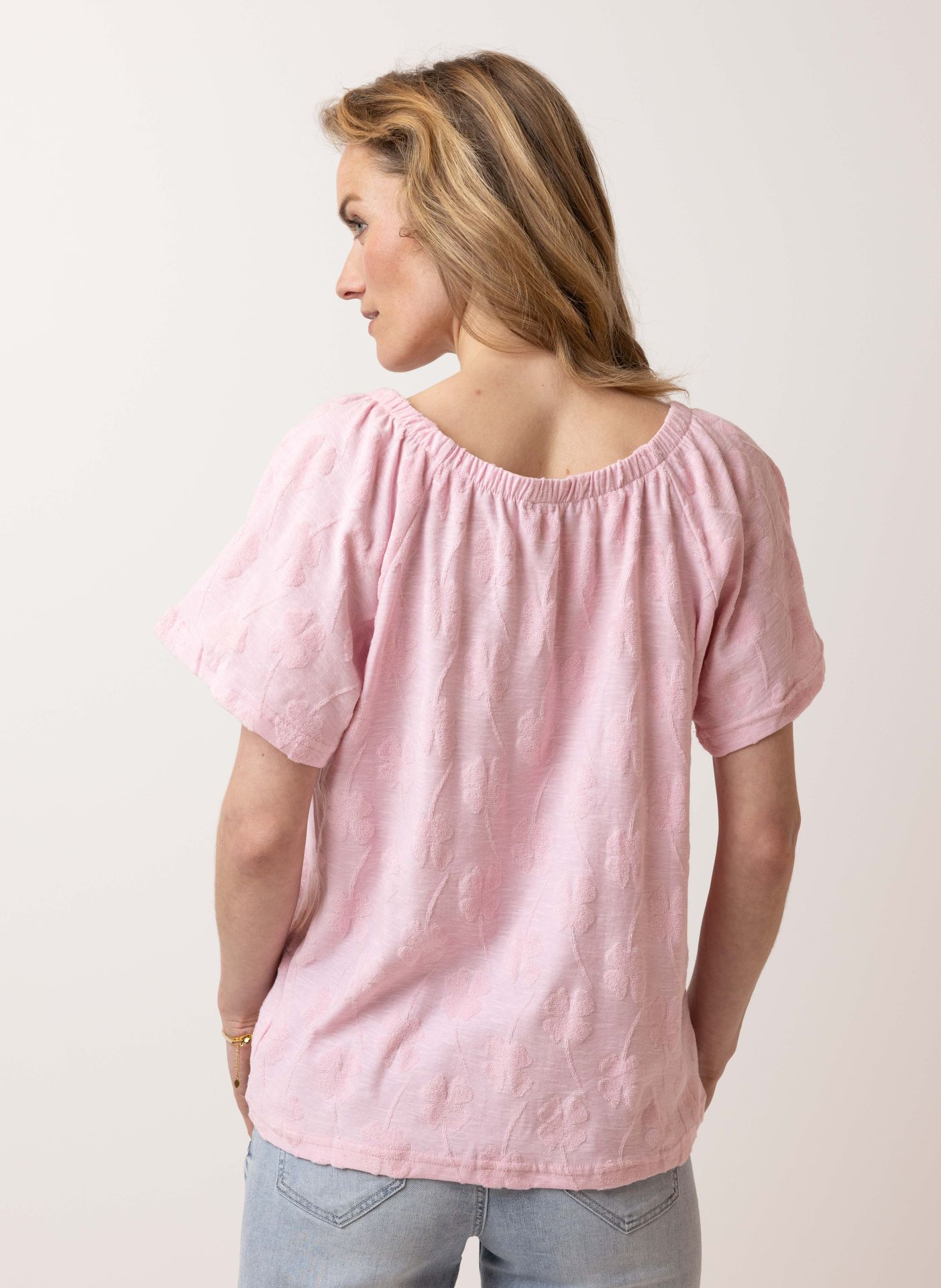 Norah Roze shirt rose 214560-907