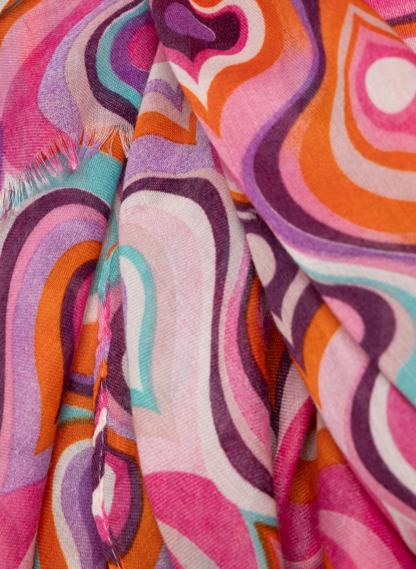 Norah Roze sjaal pink multicolor 213599-920