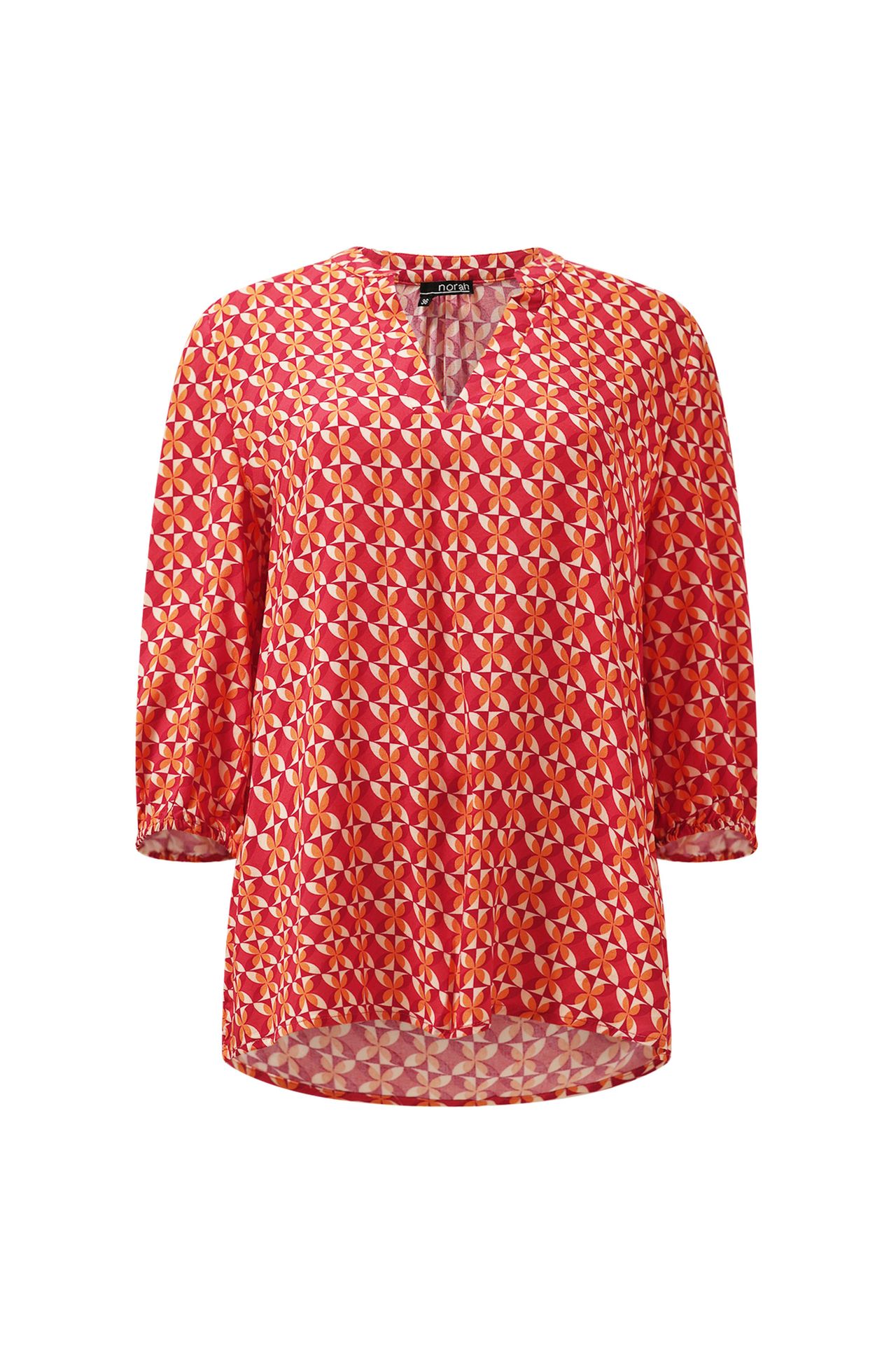 Norah Roze/oranje blouse pink/orange 214150-937