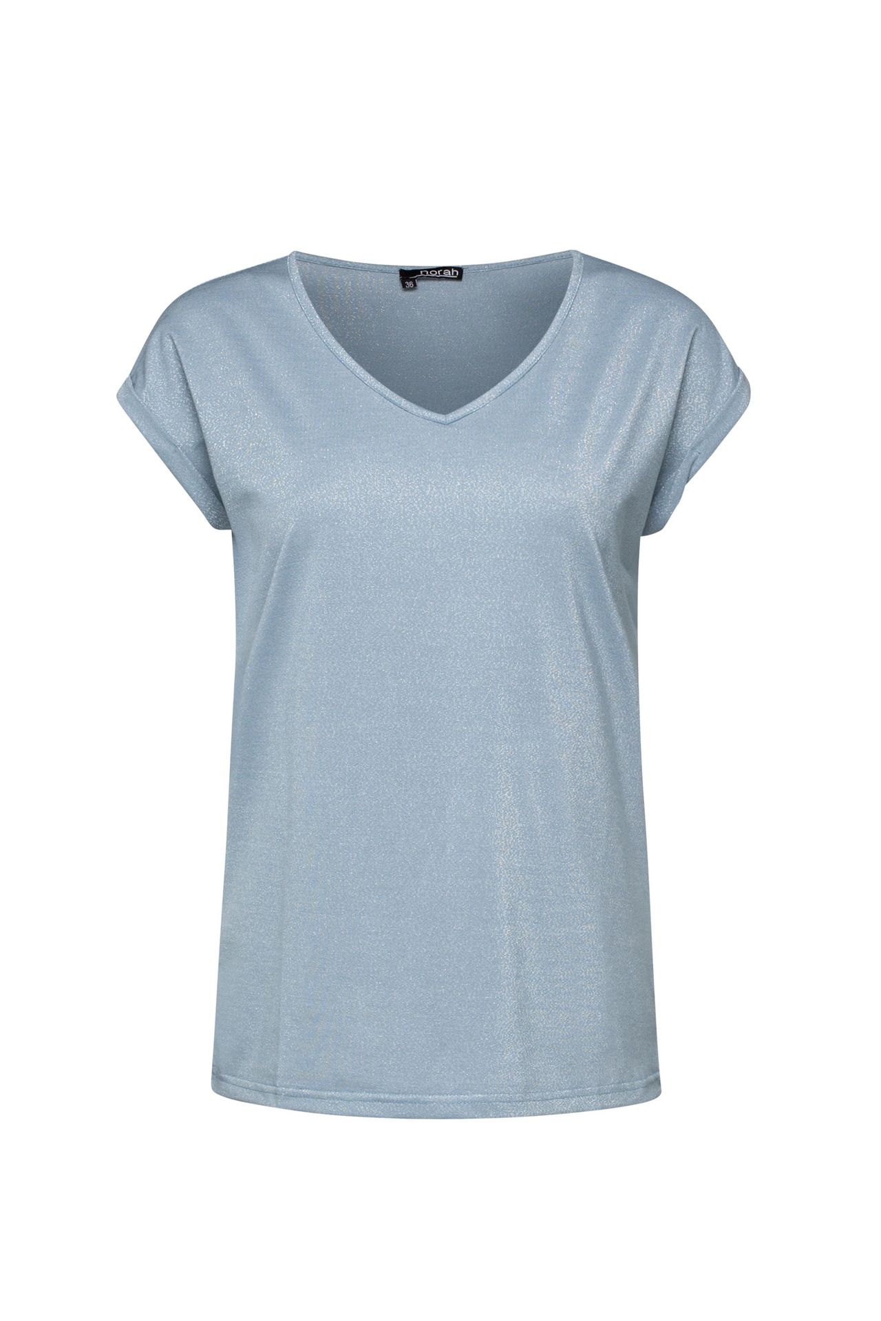 Norah Shirt blauw zilver  light blue 210051-401