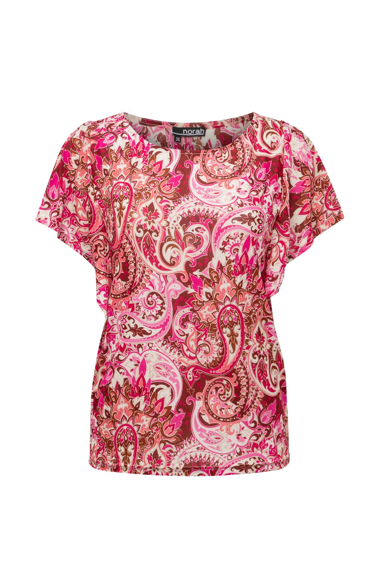 Norah Shirt grafische print pink multicolor 213683-920