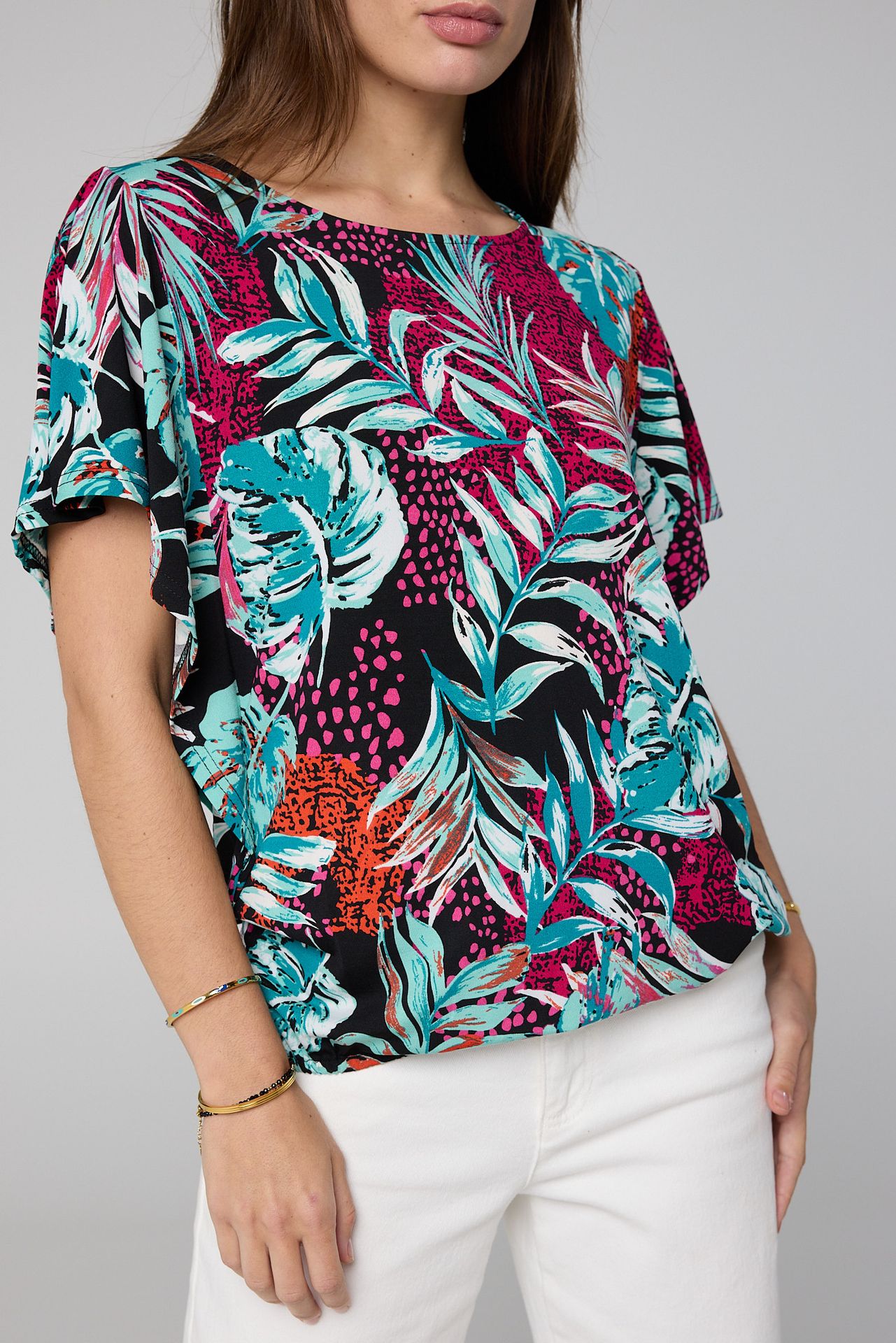 Norah Shirt meerkleurig fuchsia multicolor 212978-957