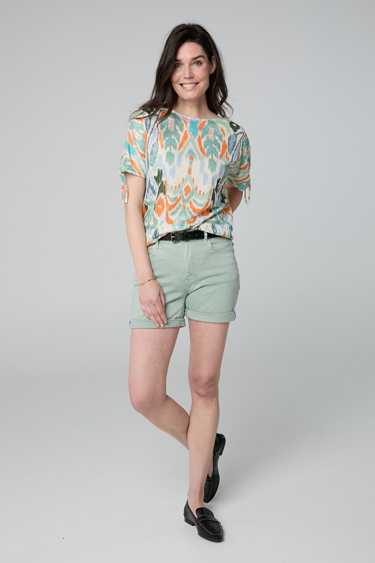 Norah Shirt met koordjes multicolor 214106-002