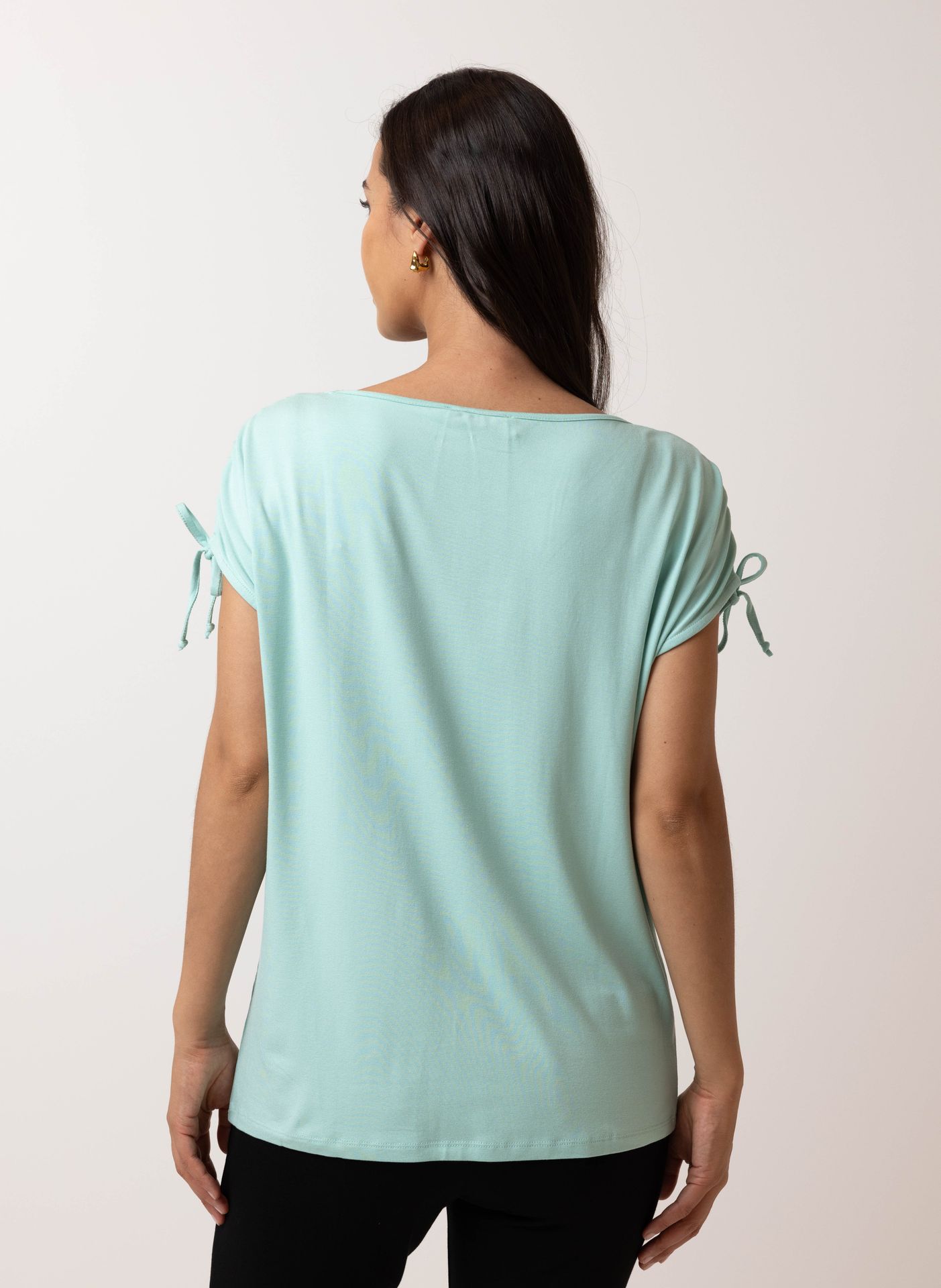 Norah Shirt met koordjes pastel green 209997-512