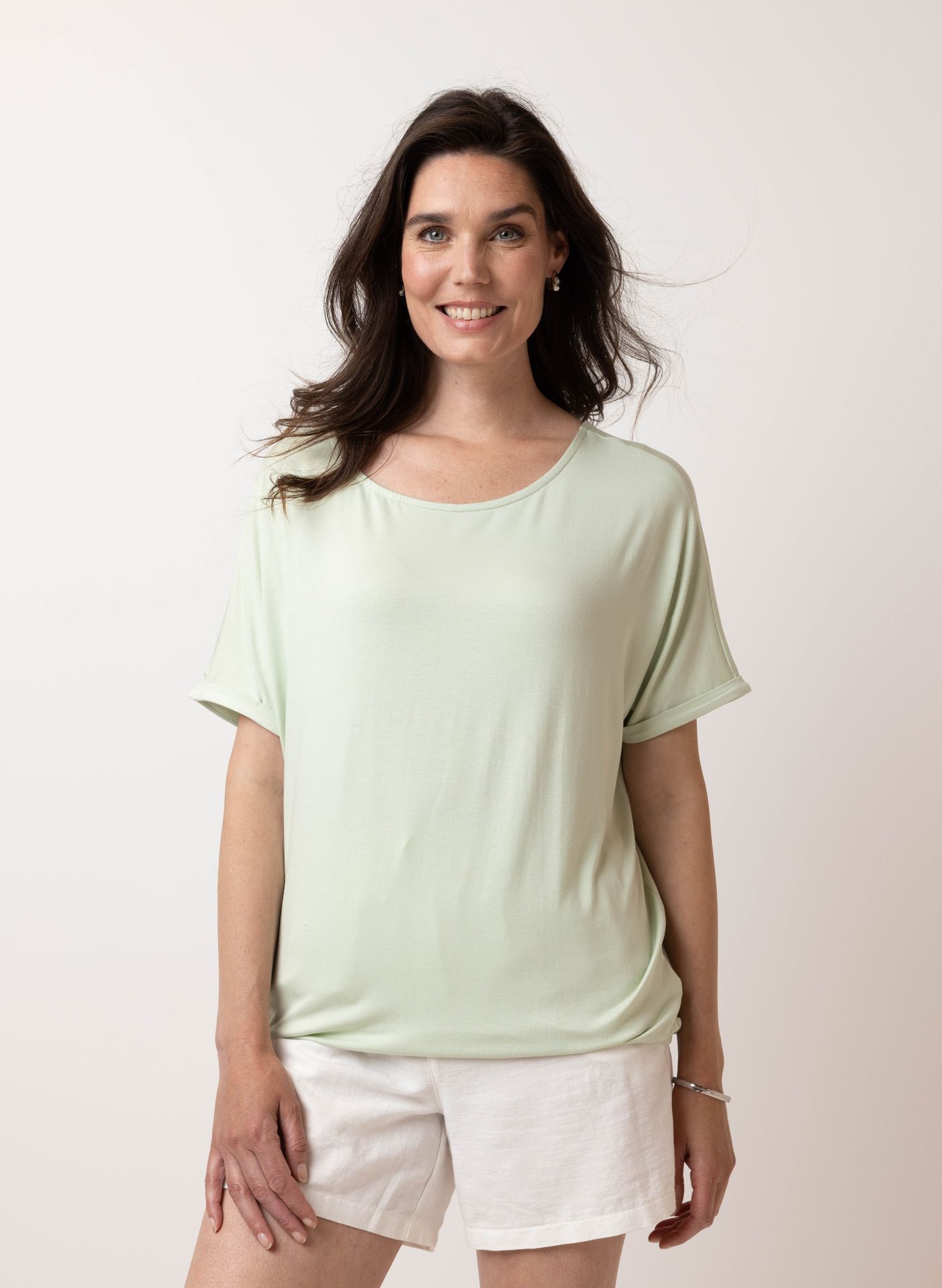 Norah Shirt mintgroen light green 215230-515