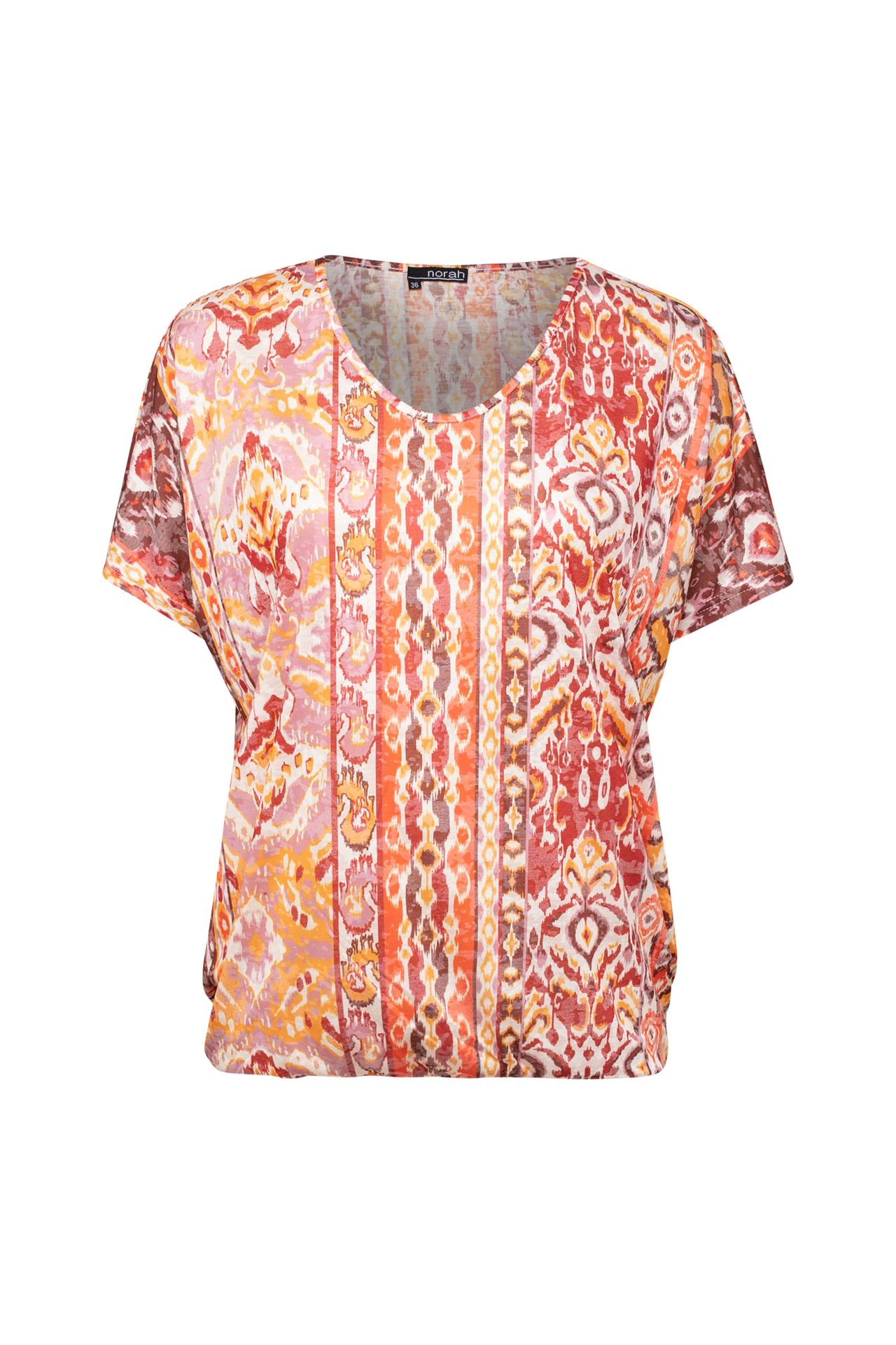 Norah Shirt oranje multi orange multicolor 213107-720