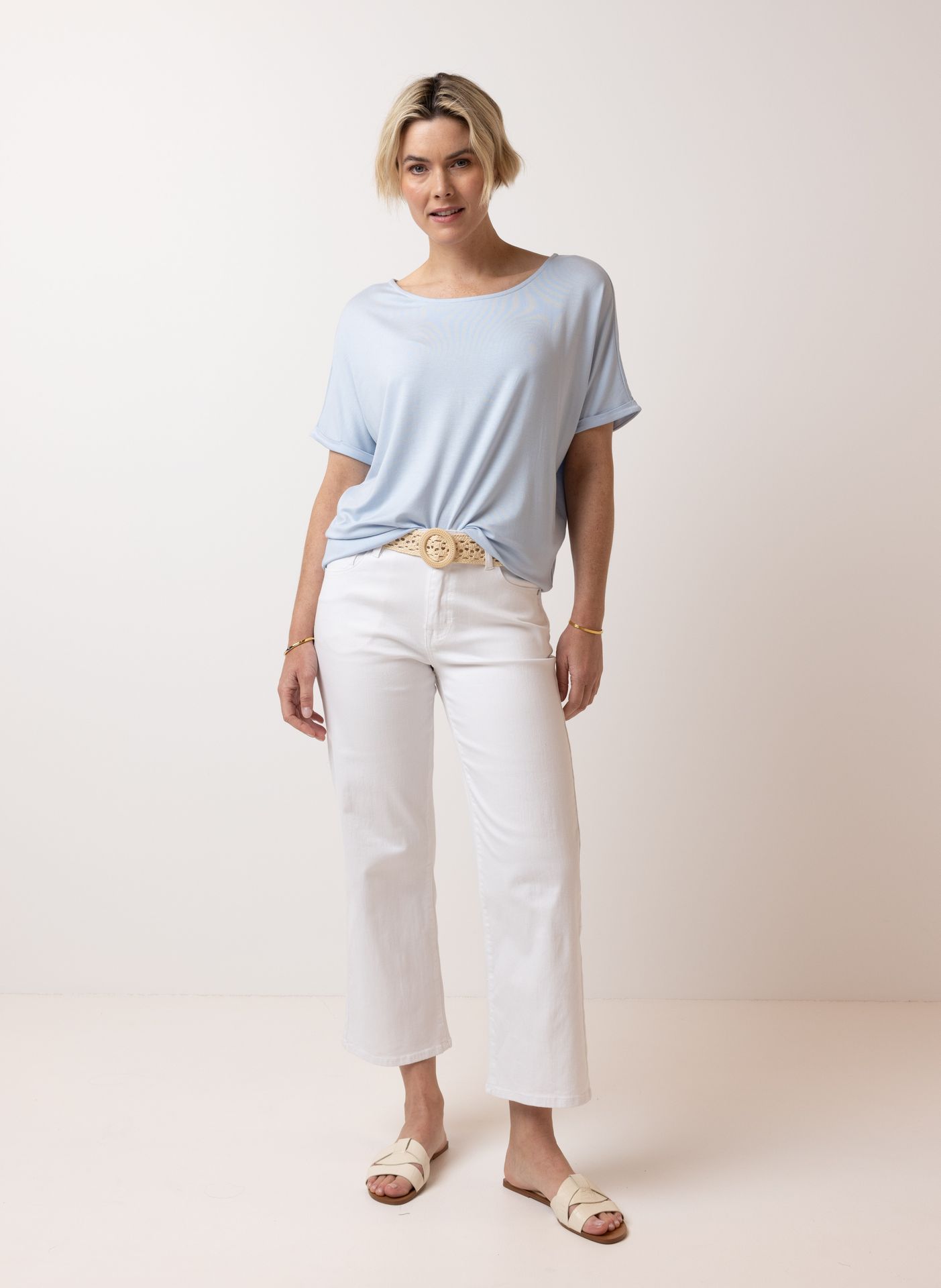 Norah Shirt pastelblauw pastel blue 215230-403