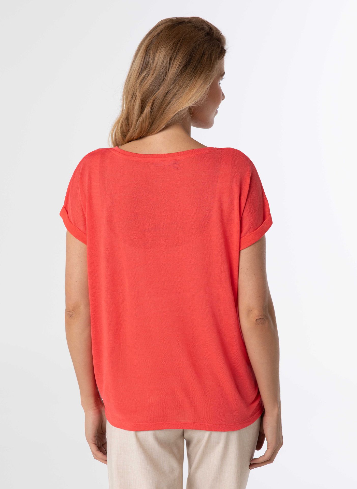 Norah Shirt roze coral 211185-706
