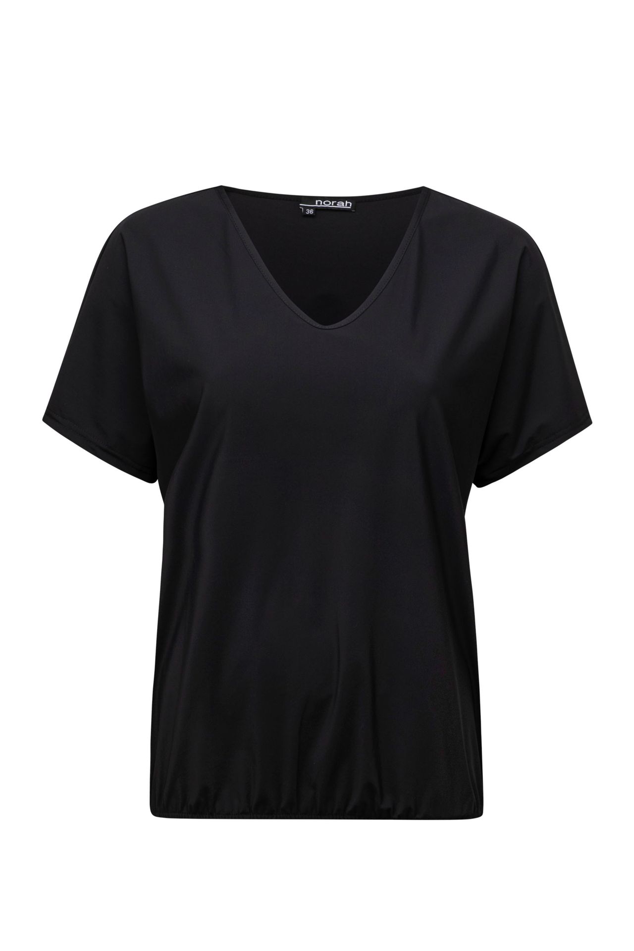 Norah Shirt travelstof zwart black 213467-001