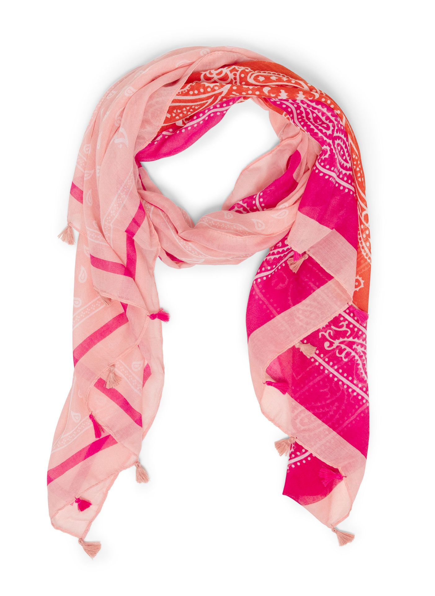 Norah Sjaal roze rood pink/red 213573-936