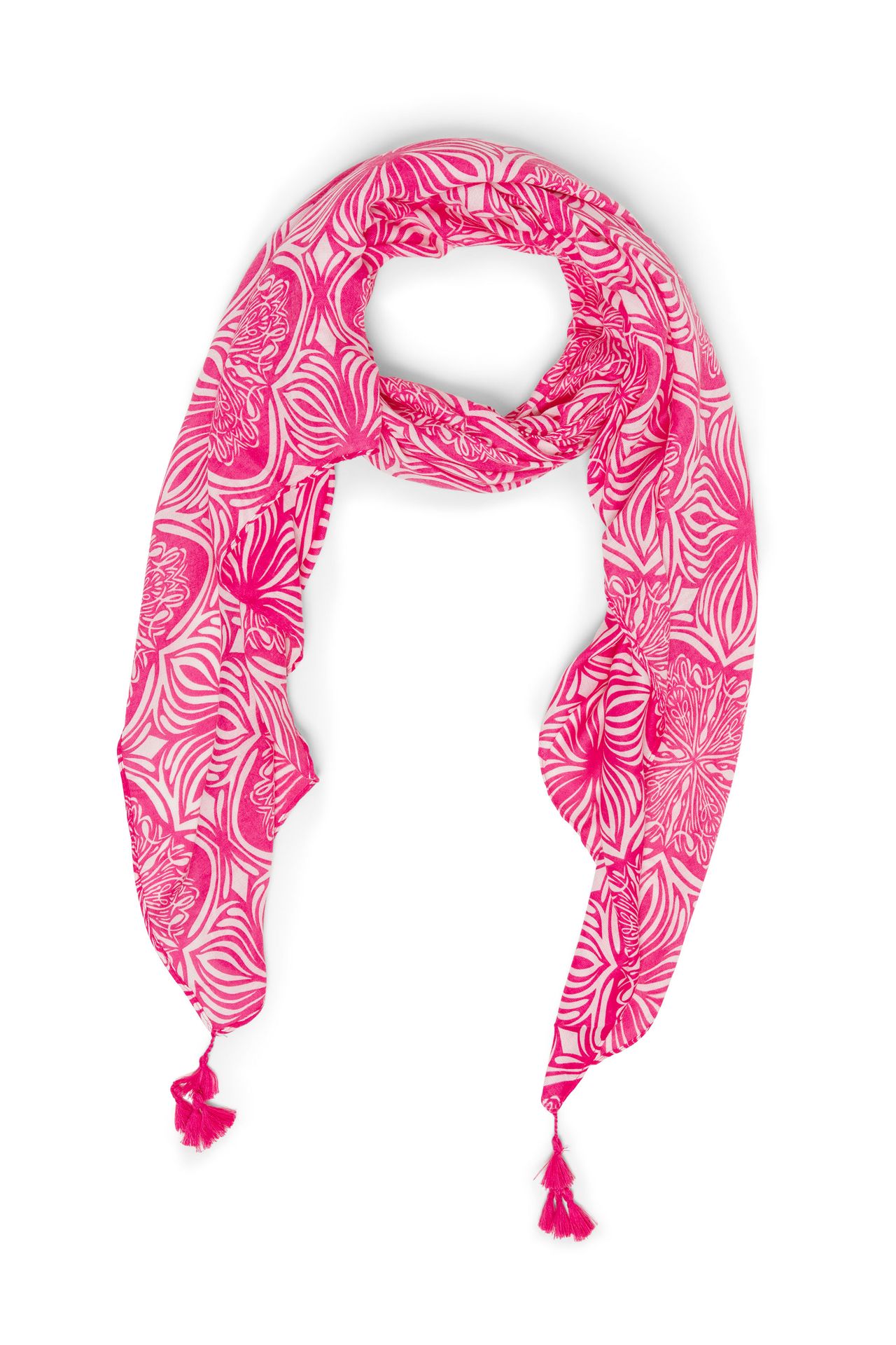 Norah Sjaal roze/wit pink/white 213574-931
