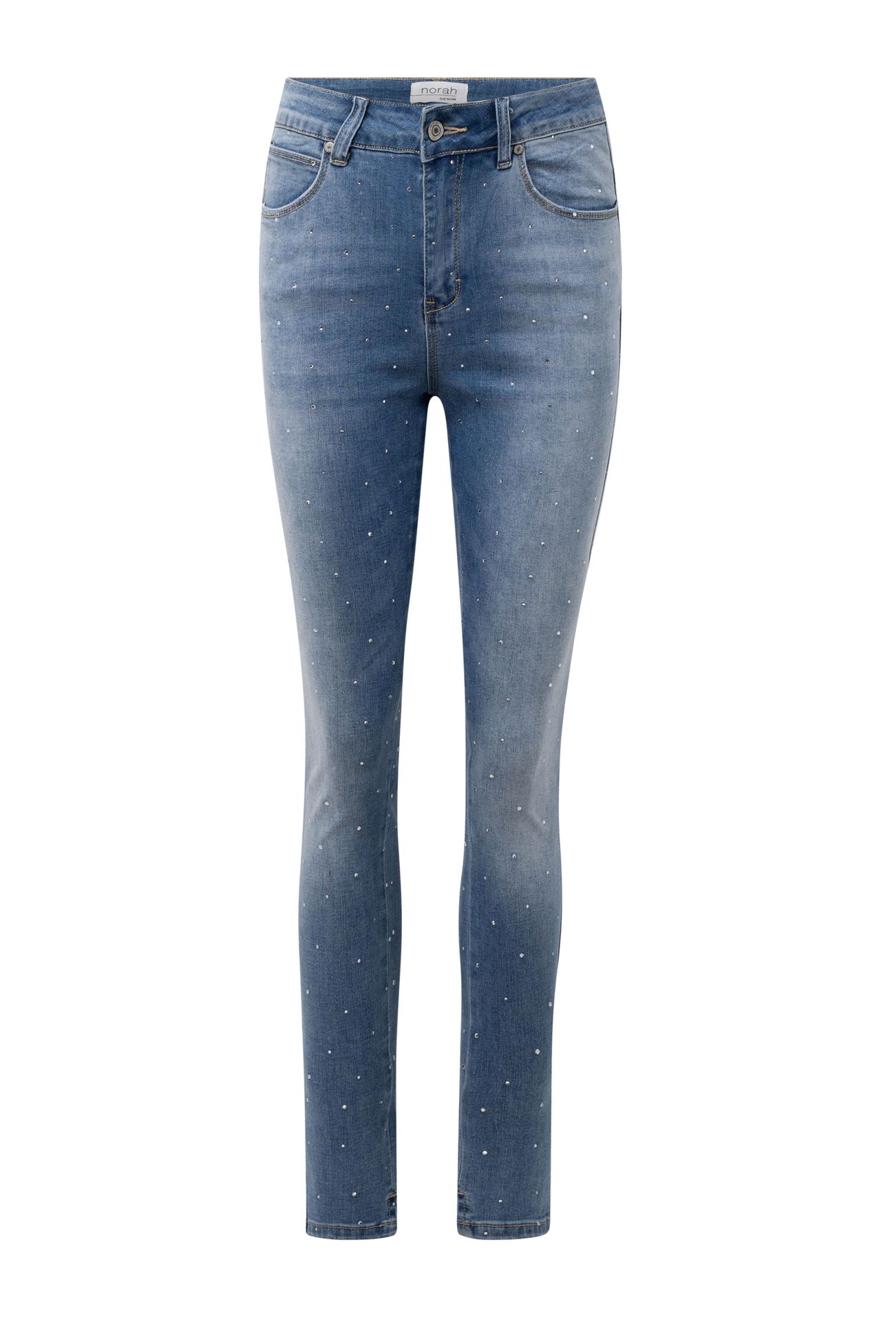 Norah Skinny jeans met studs denim blue 215031-472