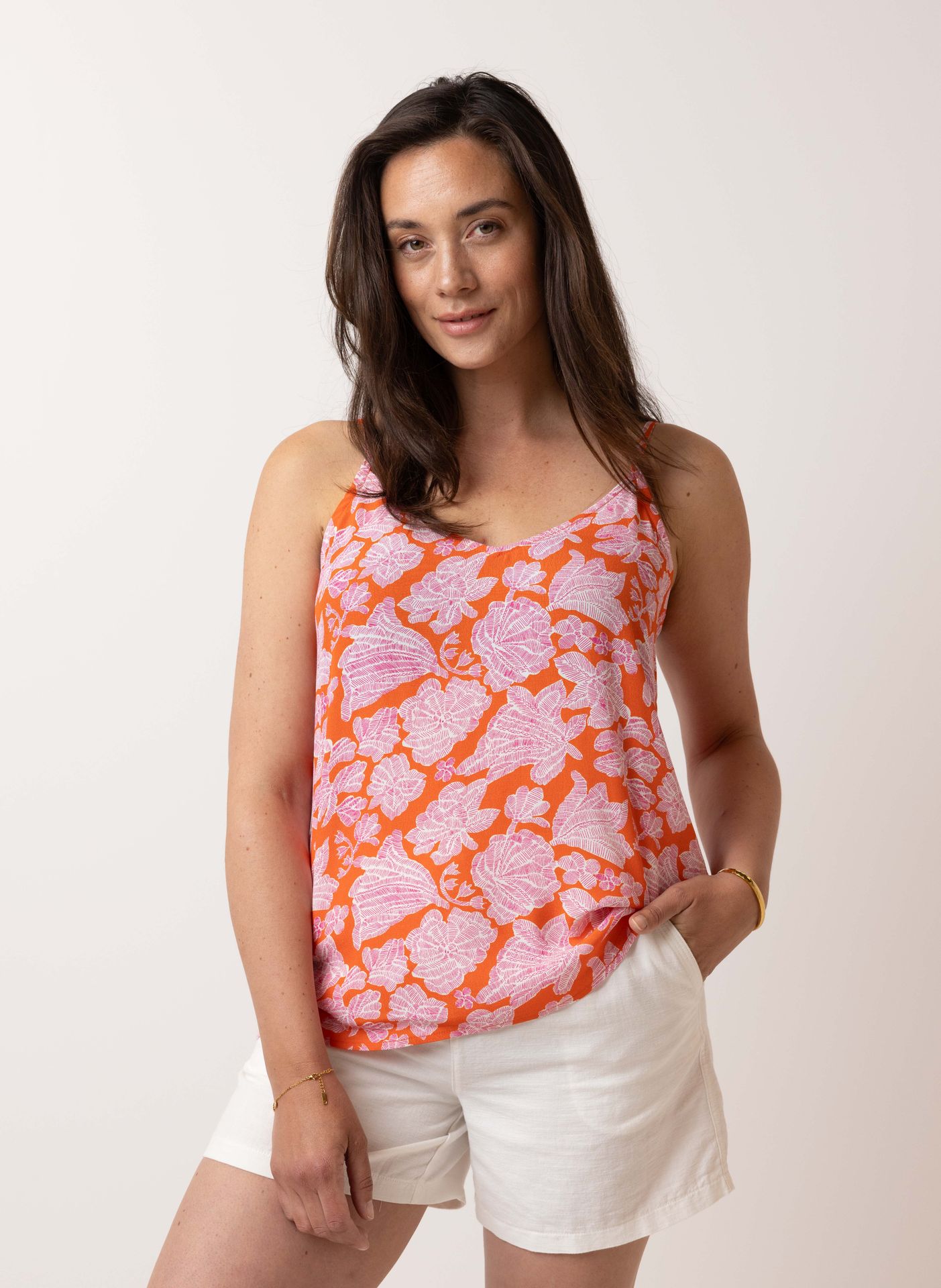 Norah Top roze/oranje orange/pink 213814-739