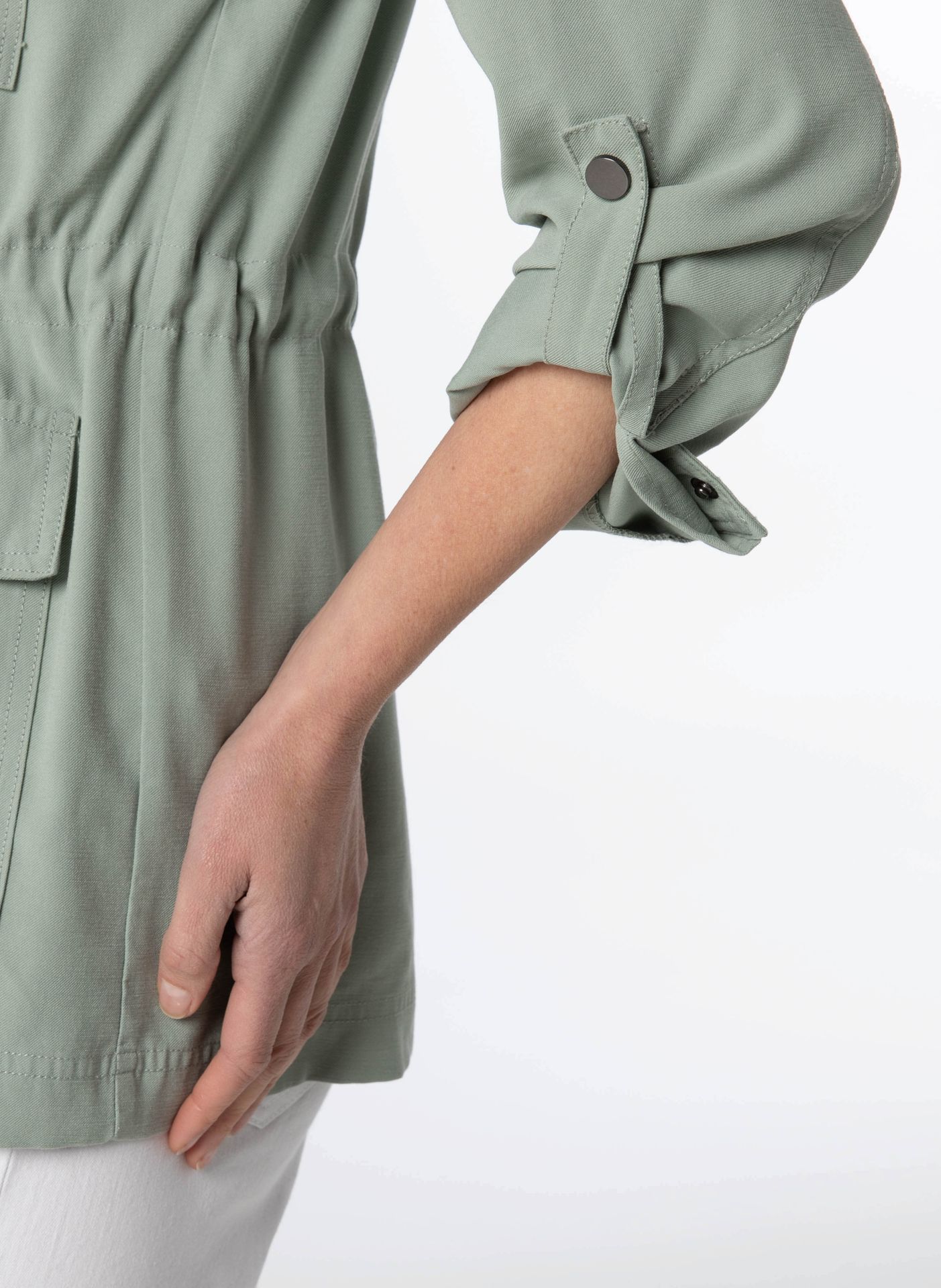 Norah Utility jacket grijs groen grey green 209824-053