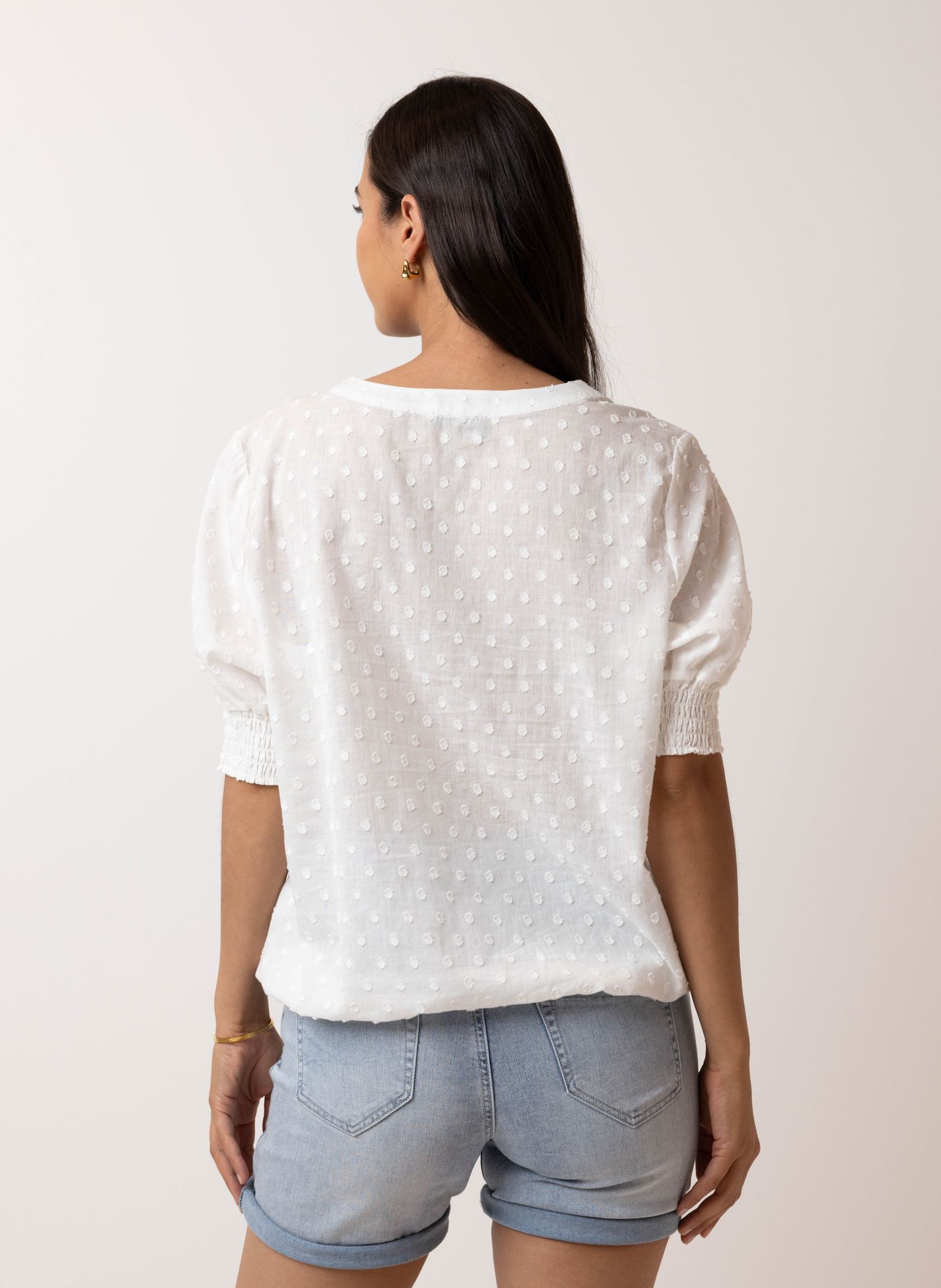 Norah Witte blouse white 213734-100