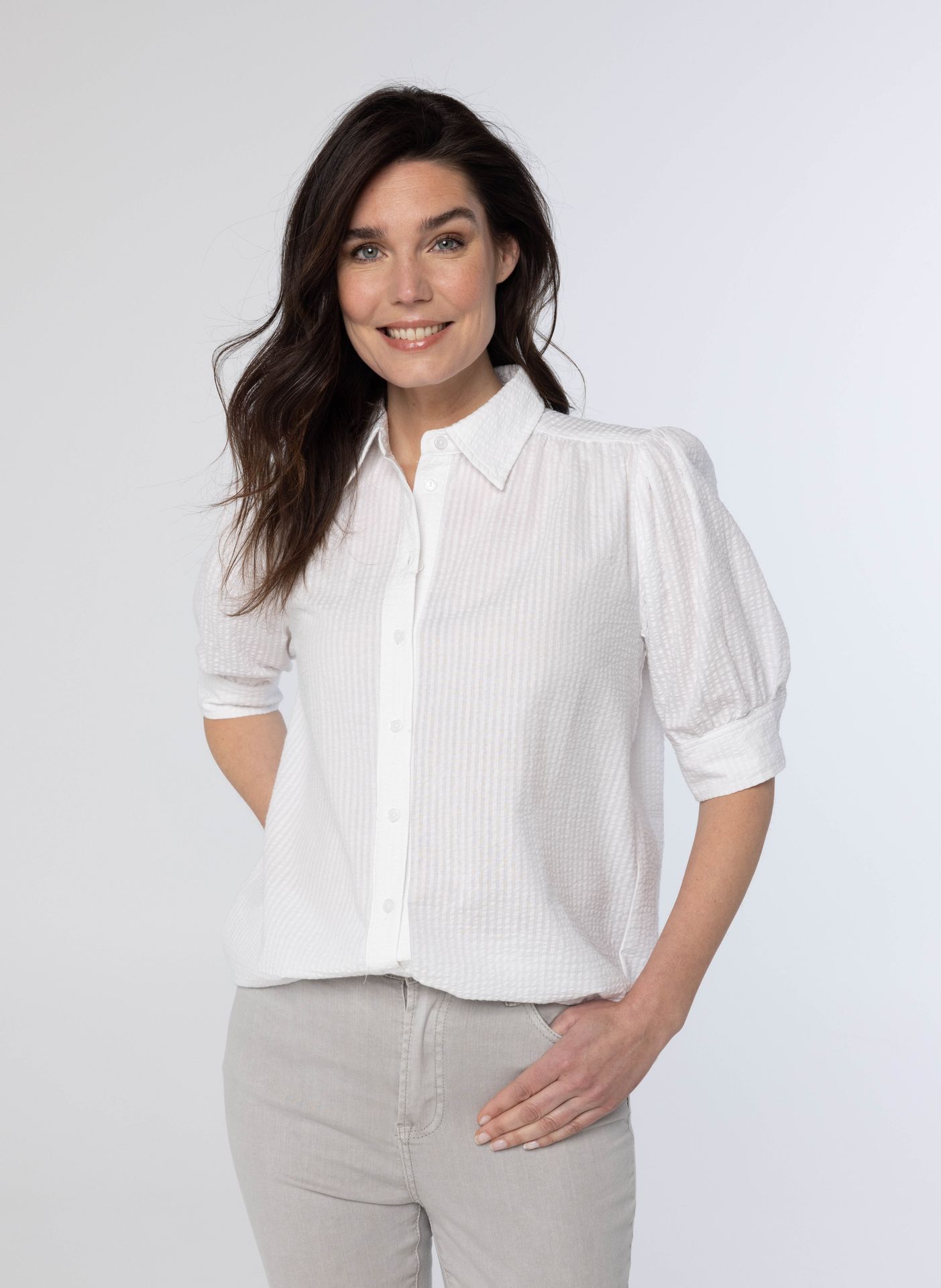 Norah Witte blouse white 213853-100